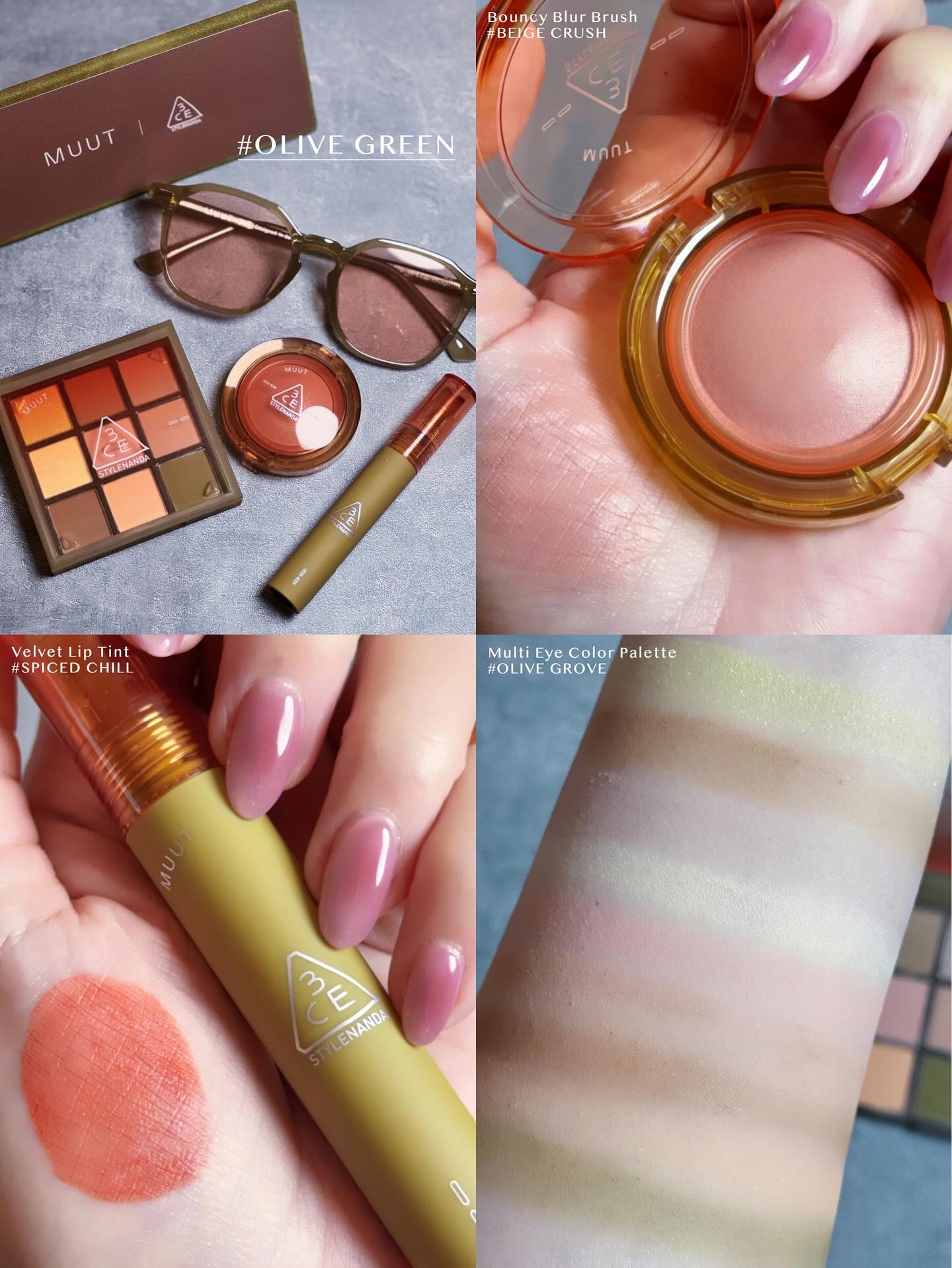 3CE マルチアイカラーパレット ニューニュートラルズ（マルチアイカラーパレット Q）/3CE/アイシャドウパレットを使ったクチコミ（3枚目）