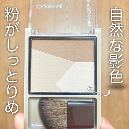ブレンドカラーシェーディング/CEZANNE/シェーディングを使ったクチコミ(1枚目)