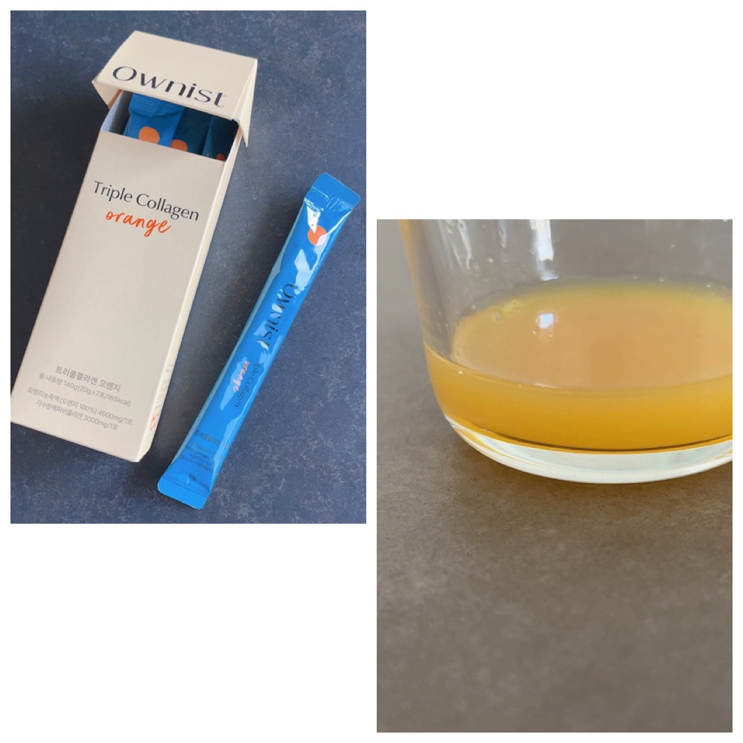 トリプルコラーゲン オレンジ/Ownist/美容サプリメントを使ったクチコミ（2枚目）
