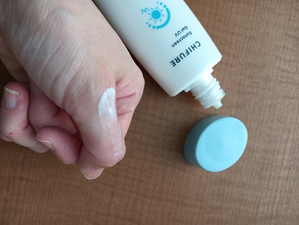 日やけ止め ジェル UV/ちふれ/日焼け止めジェルを使ったクチコミ(2枚目)