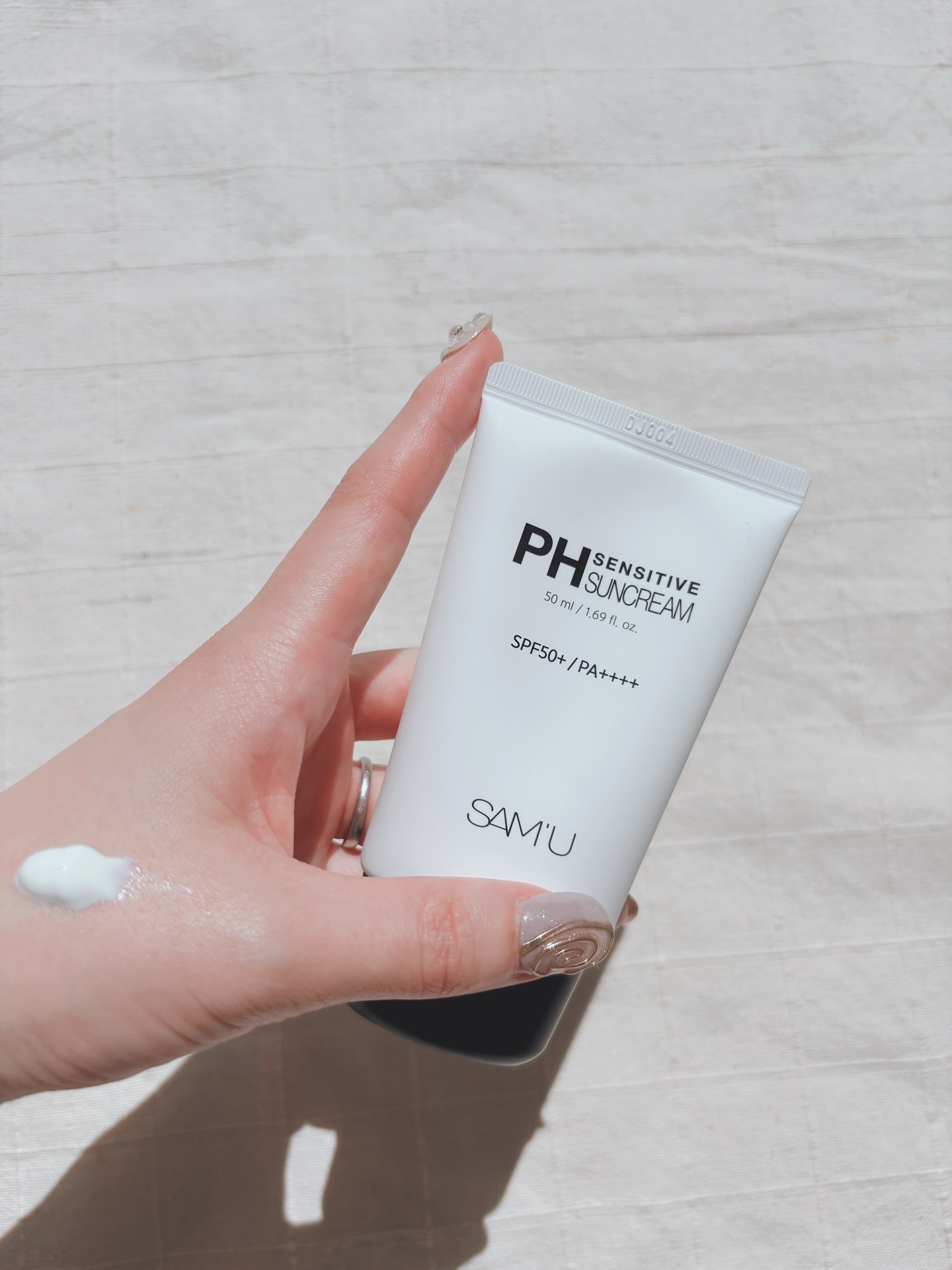 サミュ PHセンシティブサンクリーム/SAM'U/日焼け止めクリームを使ったクチコミ（1枚目）