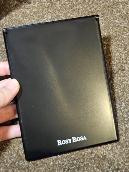 リアルックミラー 通常サイズ ブラック/ロージーローザ/その他化粧小物の画像