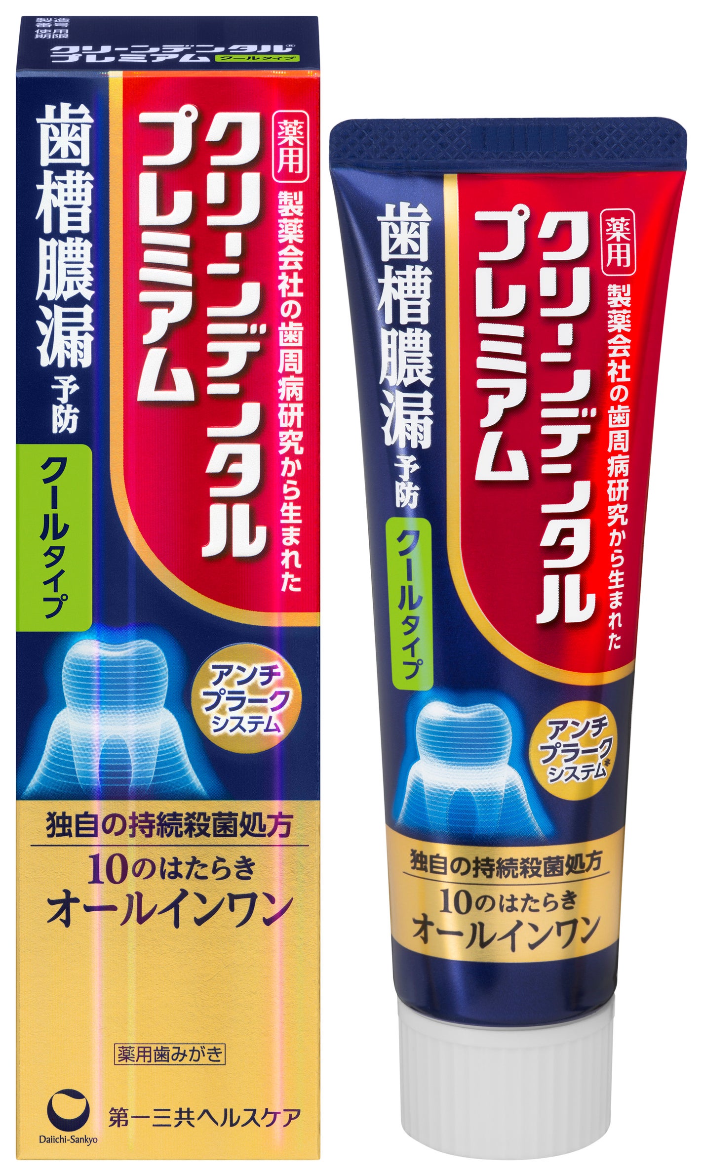 クリーンデンタル プレミアム クールタイプ 100g