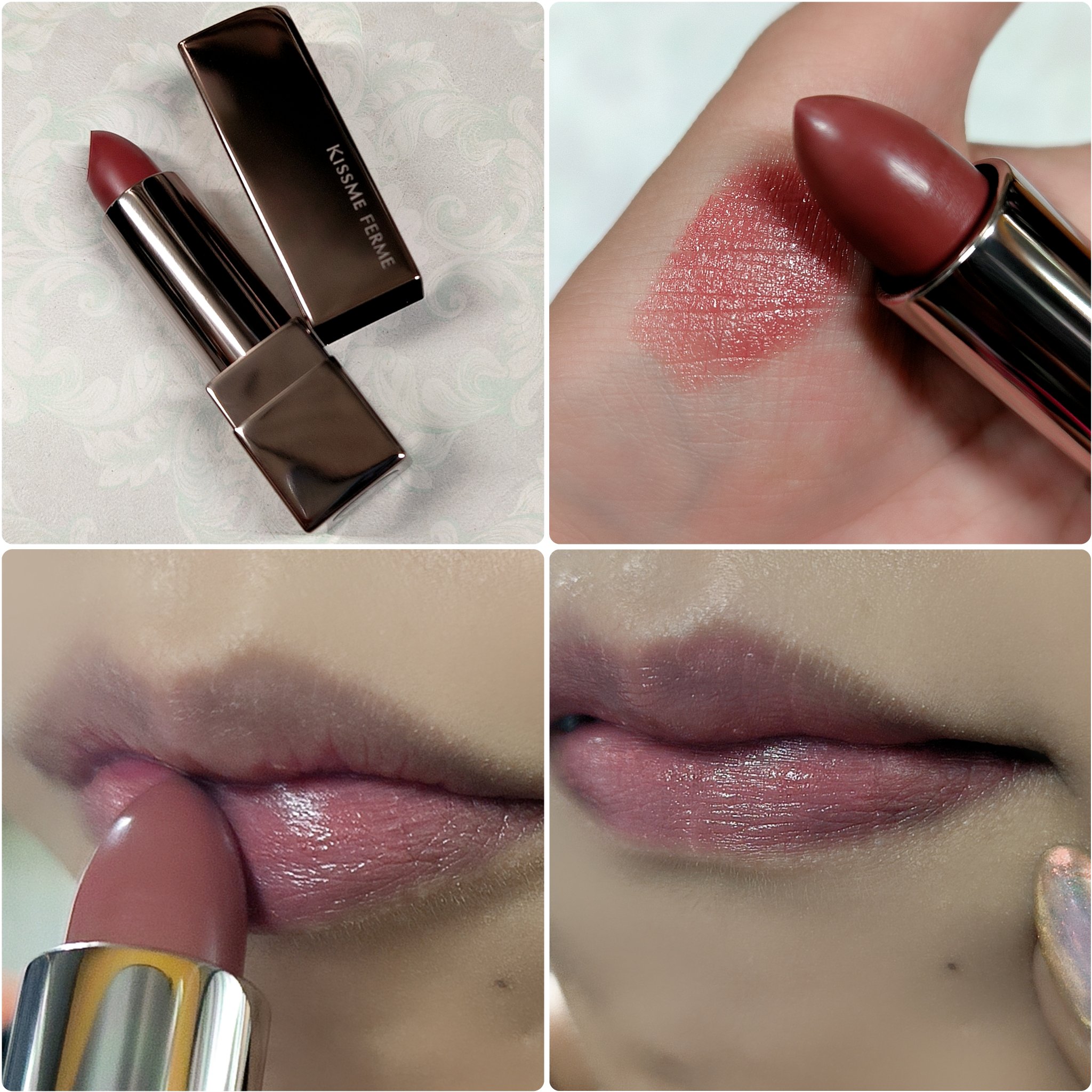 トリコタッチ/キスミー フェルム/口紅を使ったクチコミ（3枚目）