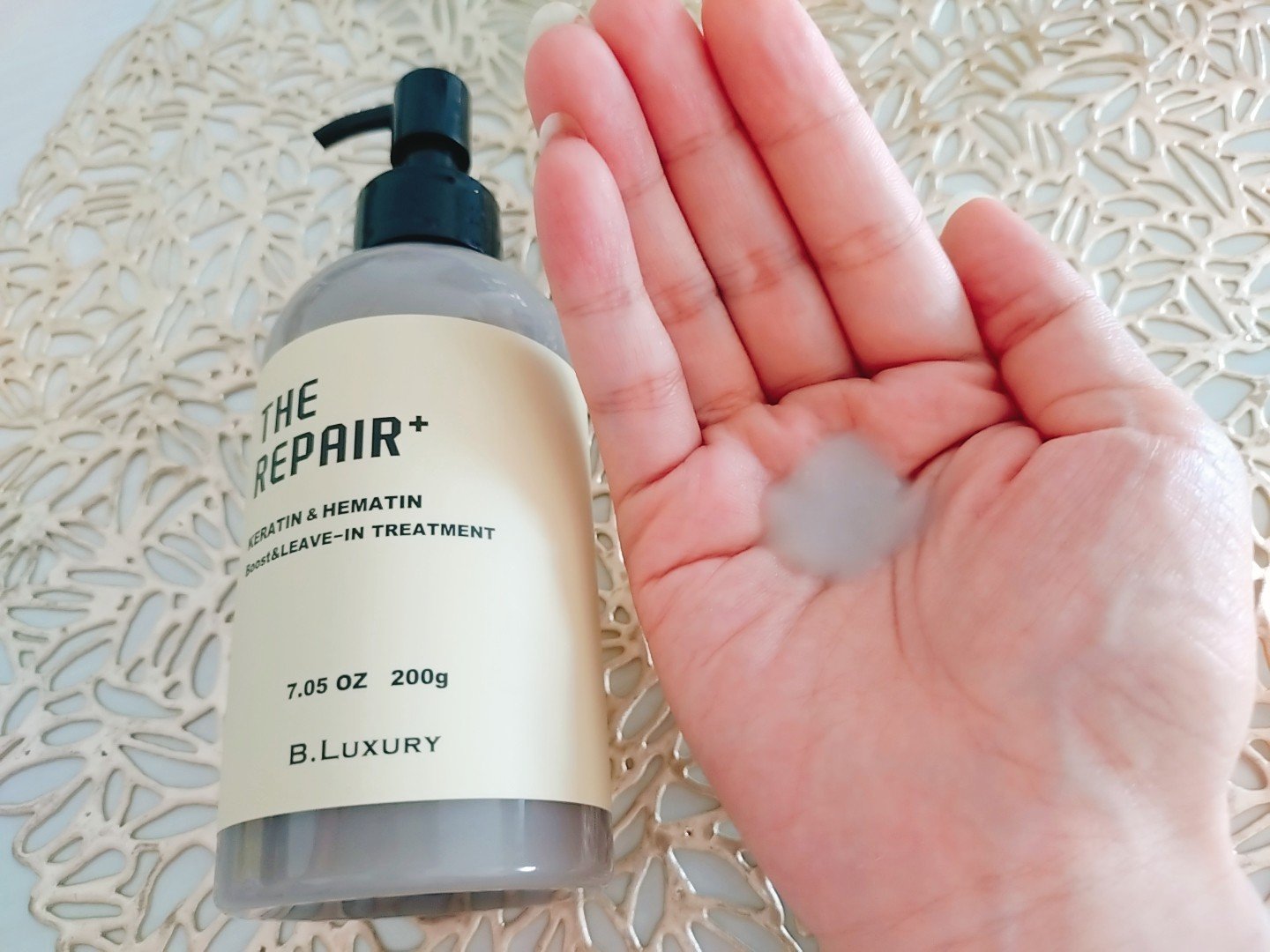 ザ・リペア K＆H集中ミルク美容液/ビーラグジュアリー/ヘアミルクを使ったクチコミ（2枚目）