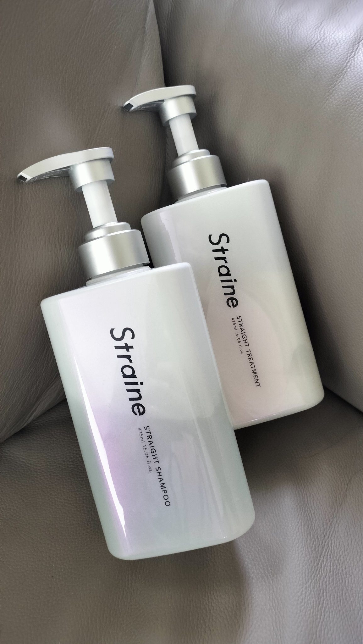 ストレートシャンプー/ストレートトリートメント ホワイトブロッサムの香り/Straine/市販シャンプーを使ったクチコミ（1枚目）