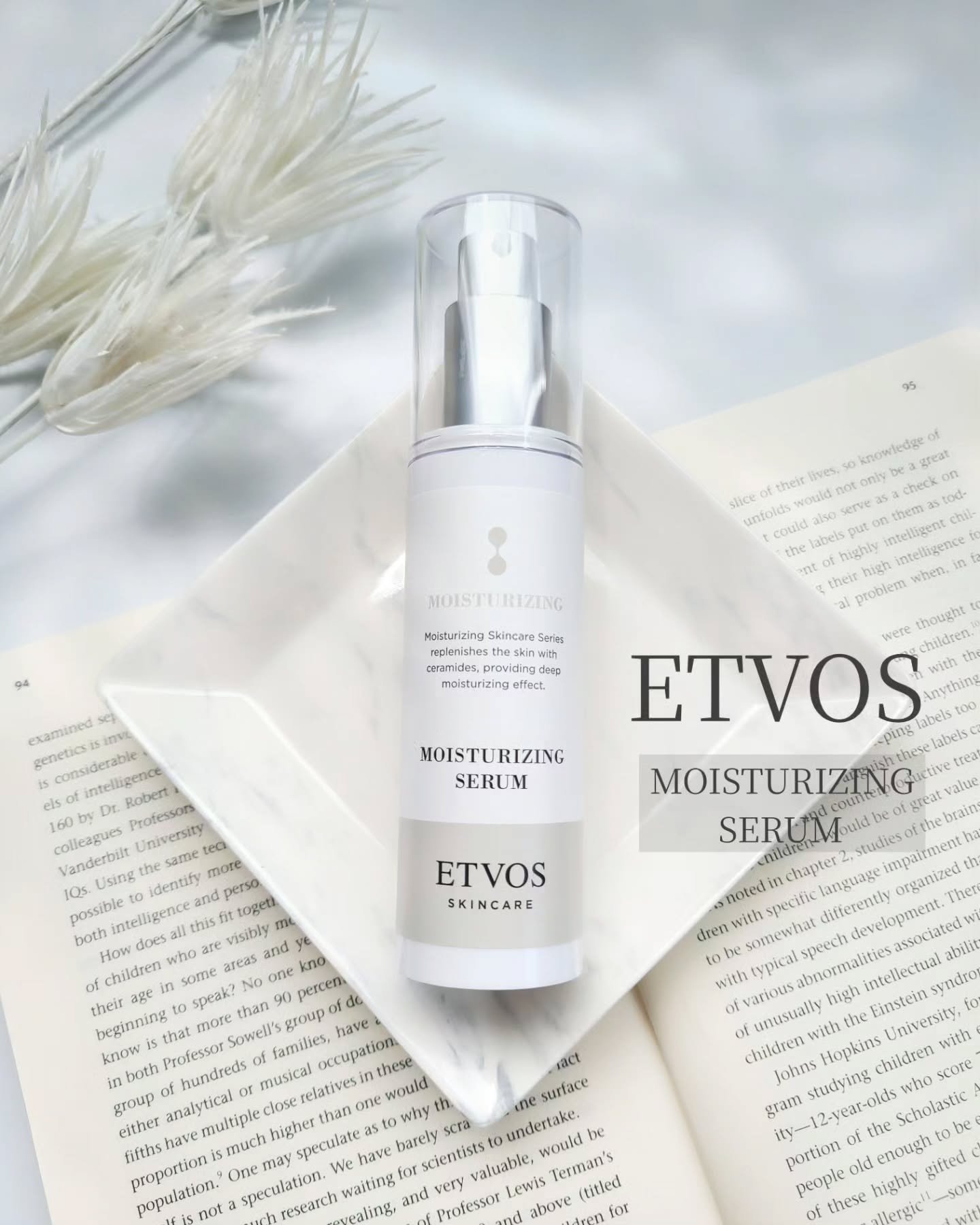 モイスチャライジングセラム/エトヴォス/美容液を使ったクチコミ（1枚目）