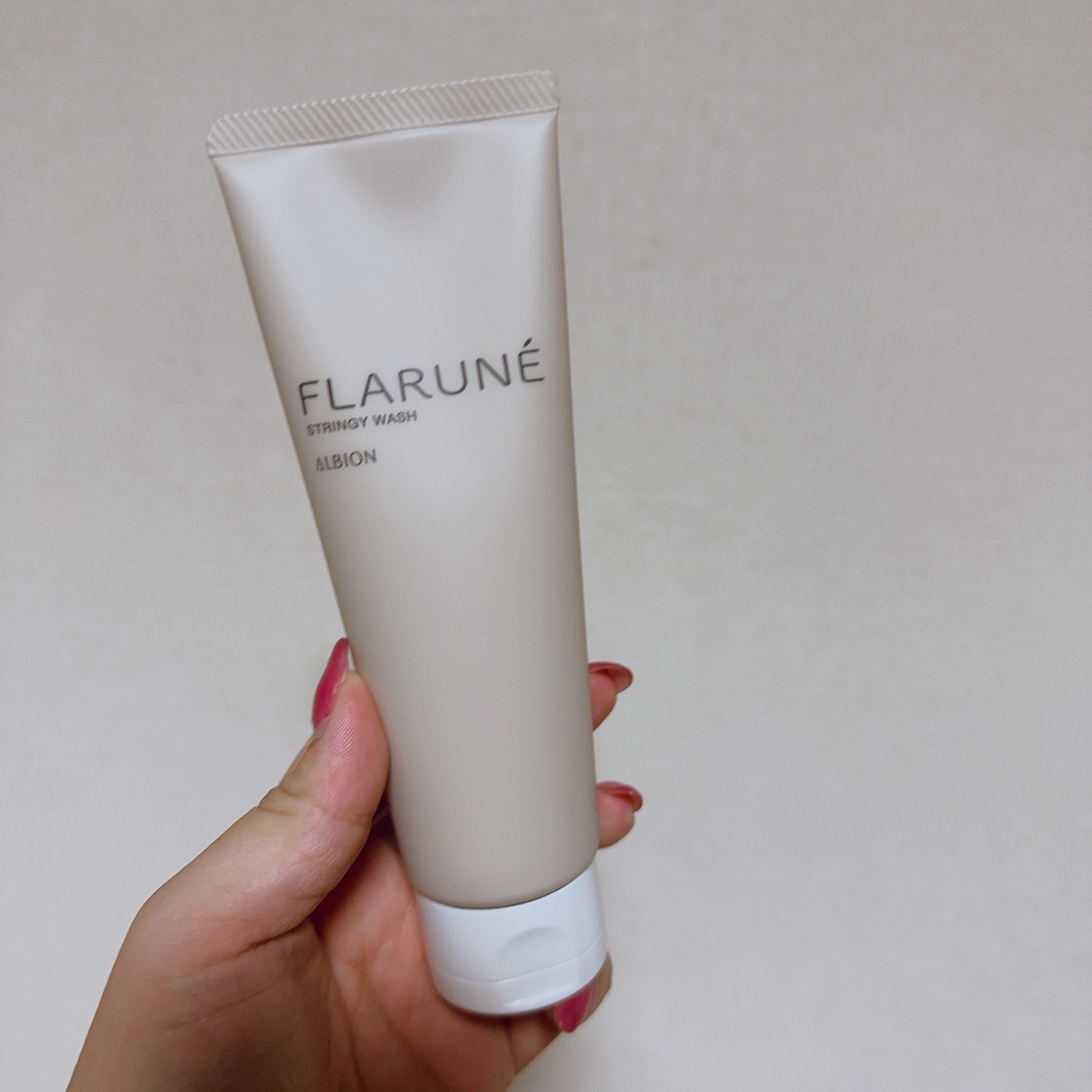 フラルネ ストリンギー ウォッシュ/ALBION/洗顔フォームを使ったクチコミ（1枚目）