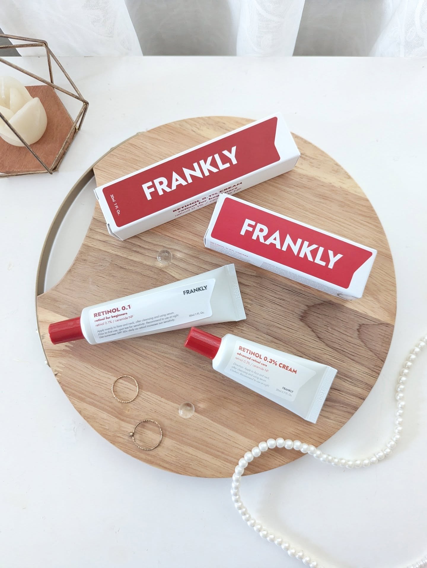 レチノール0.1％クリーム/Frankly/フェイスクリームを使ったクチコミ（1枚目）