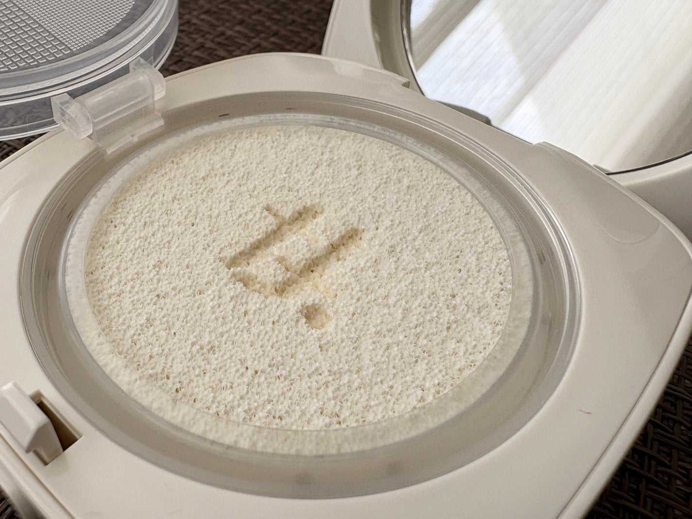 ベースフィットトーンアップサンクッション/TFIT/クッションファンデーションを使ったクチコミ(5枚目)