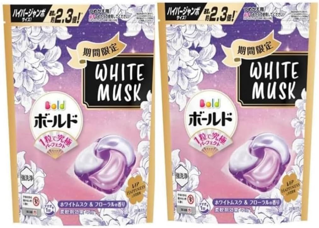 ジェルボール 4in1 ホワイトムスク＆フローラル 25個