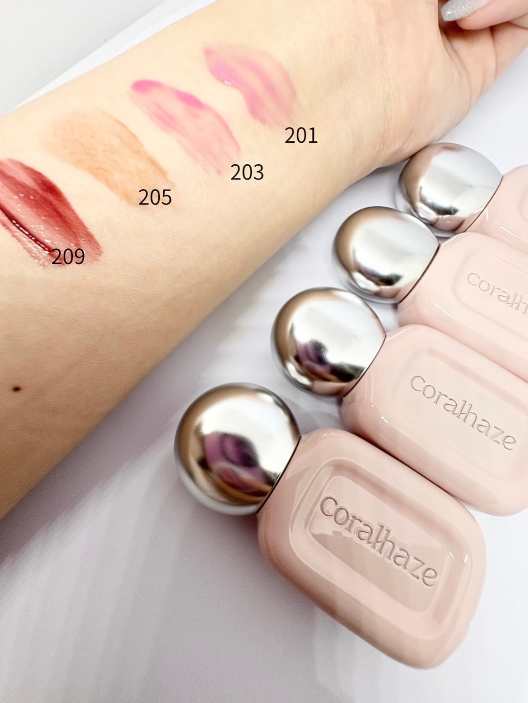 デュー ドロップ ティント/Coralhaze/リップティントを使ったクチコミ（3枚目）