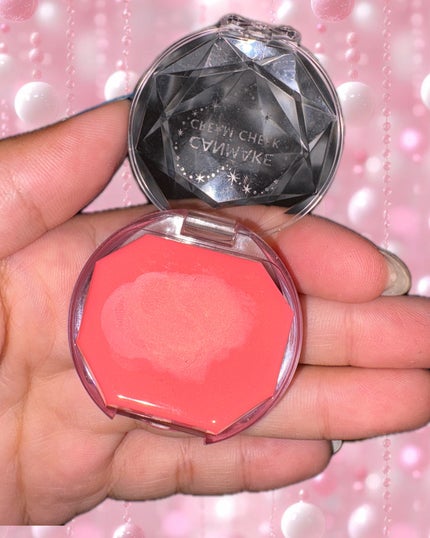 クリームチーク/キャンメイク/ジェル・クリームチークを使ったクチコミ(1枚目)