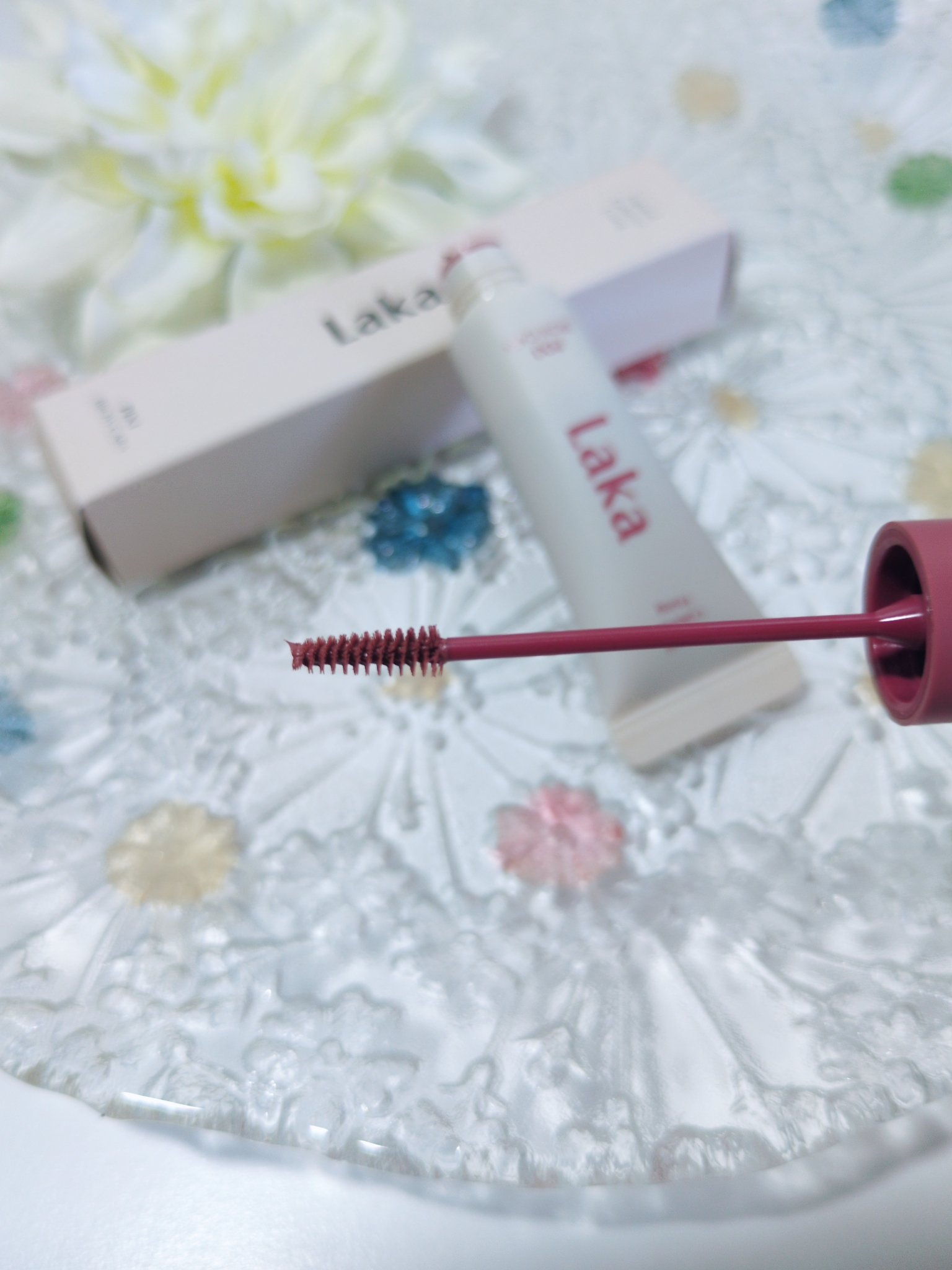 ラカ ピクシーブロウカラ/Laka/眉マスカラを使ったクチコミ（2枚目）