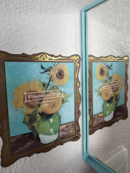 リアルックミラー 通常サイズ アリスブルー(限定)/ロージーローザ/その他化粧小物の画像