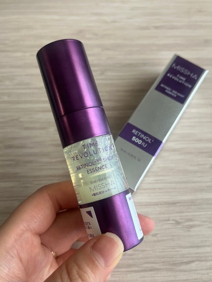 ミシャ タイムレボリューション レチ500ショット美容液/MISSHA/美容液を使ったクチコミ(2枚目)
