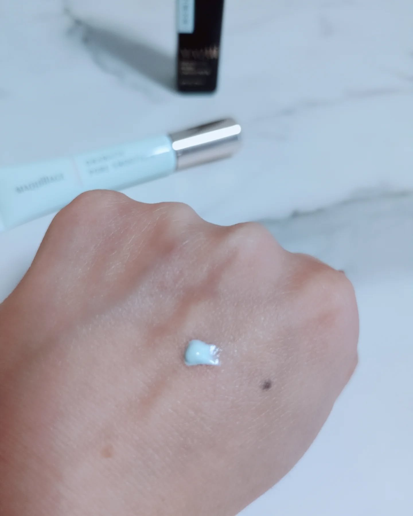 ドラマティックポアスムーザー/マキアージュ/化粧下地を使ったクチコミ（3枚目）