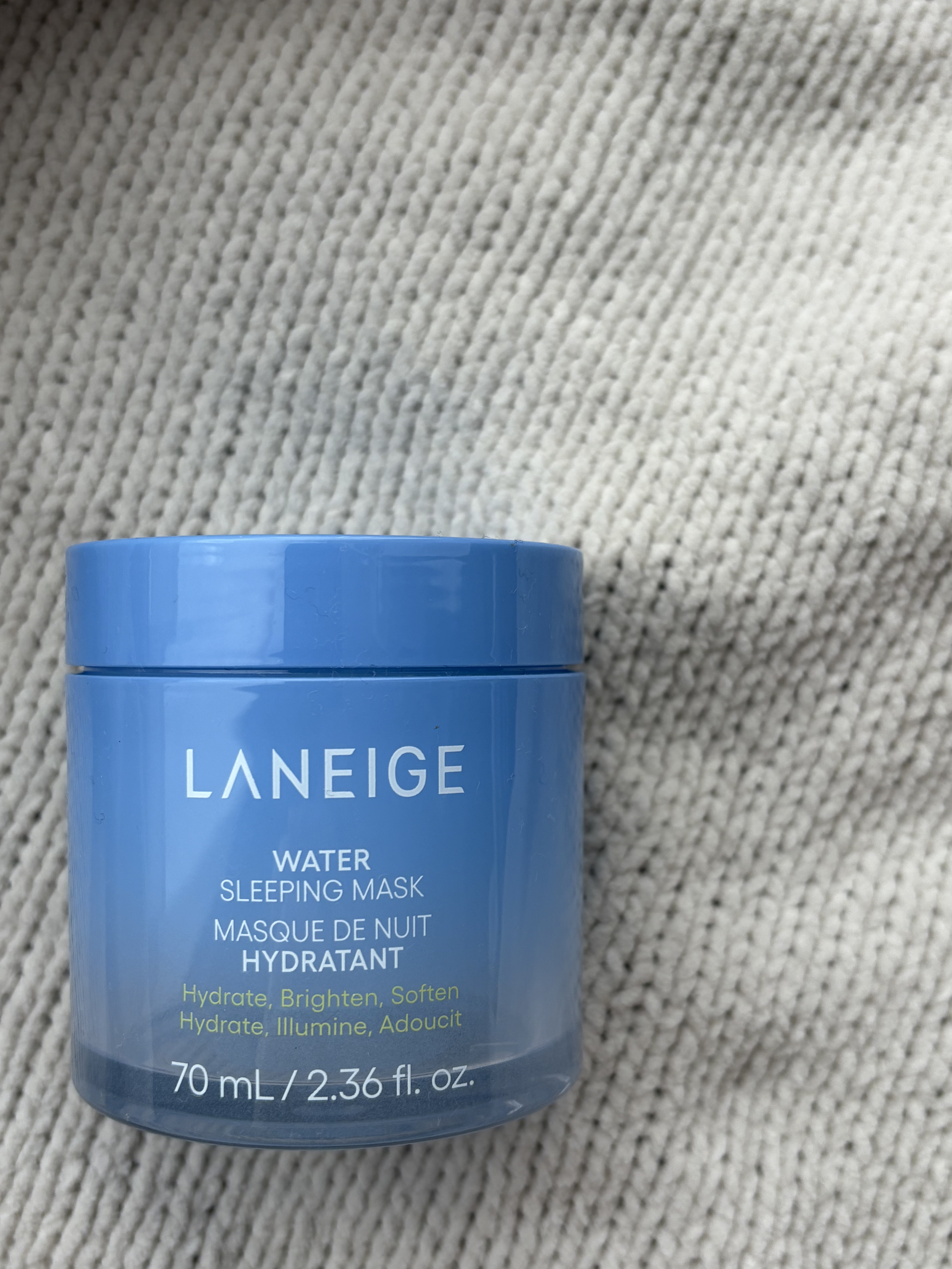 ウォータースリーピングマスク N/LANEIGE/フェイスクリームを使ったクチコミ（1枚目）