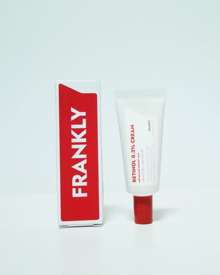 レチノール0.3クリーム/Frankly/フェイスクリームを使ったクチコミ(1枚目)