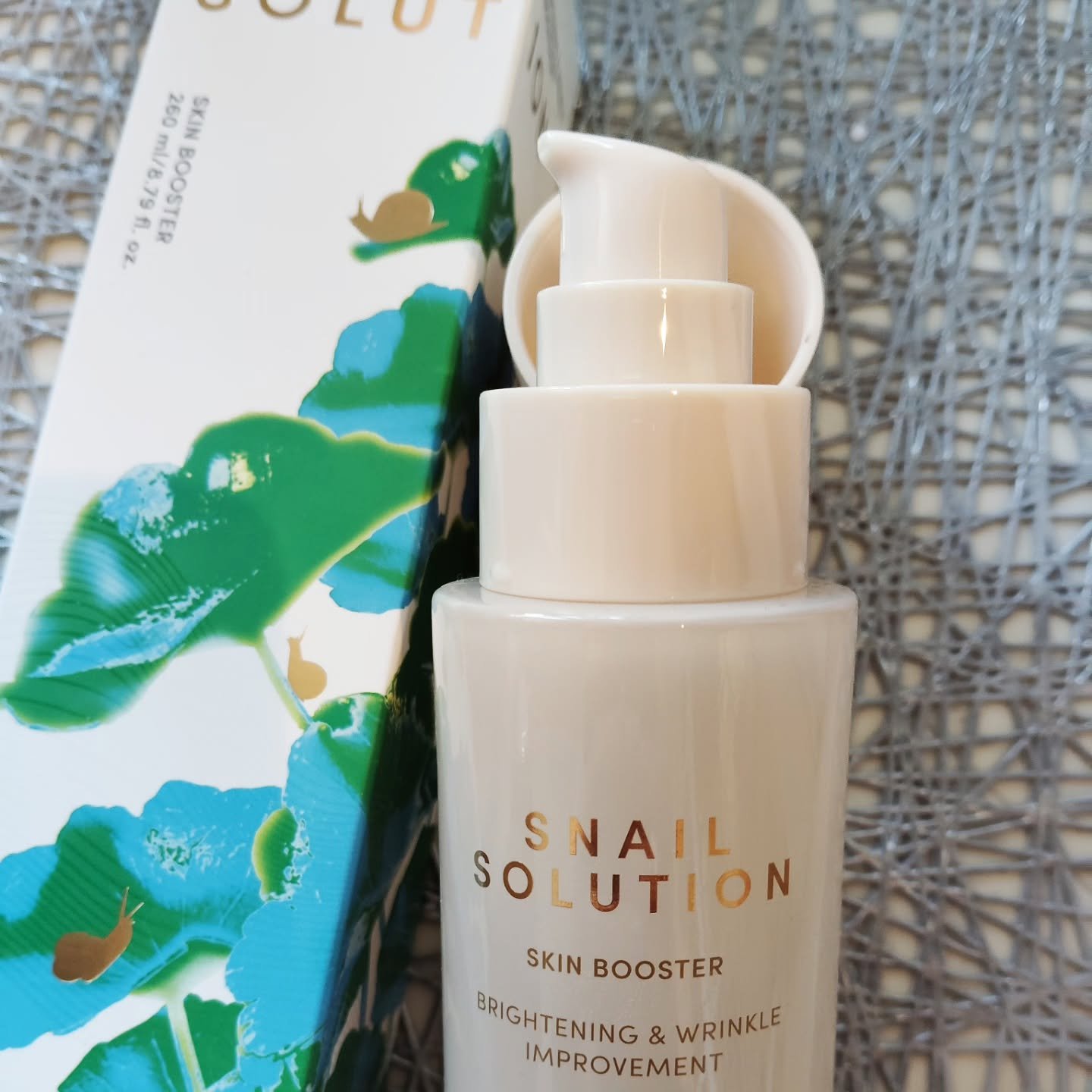 スネイルソリューション スキンブースター(R)/ネイチャーリパブリック/ブースター・導入液を使ったクチコミ（2枚目）