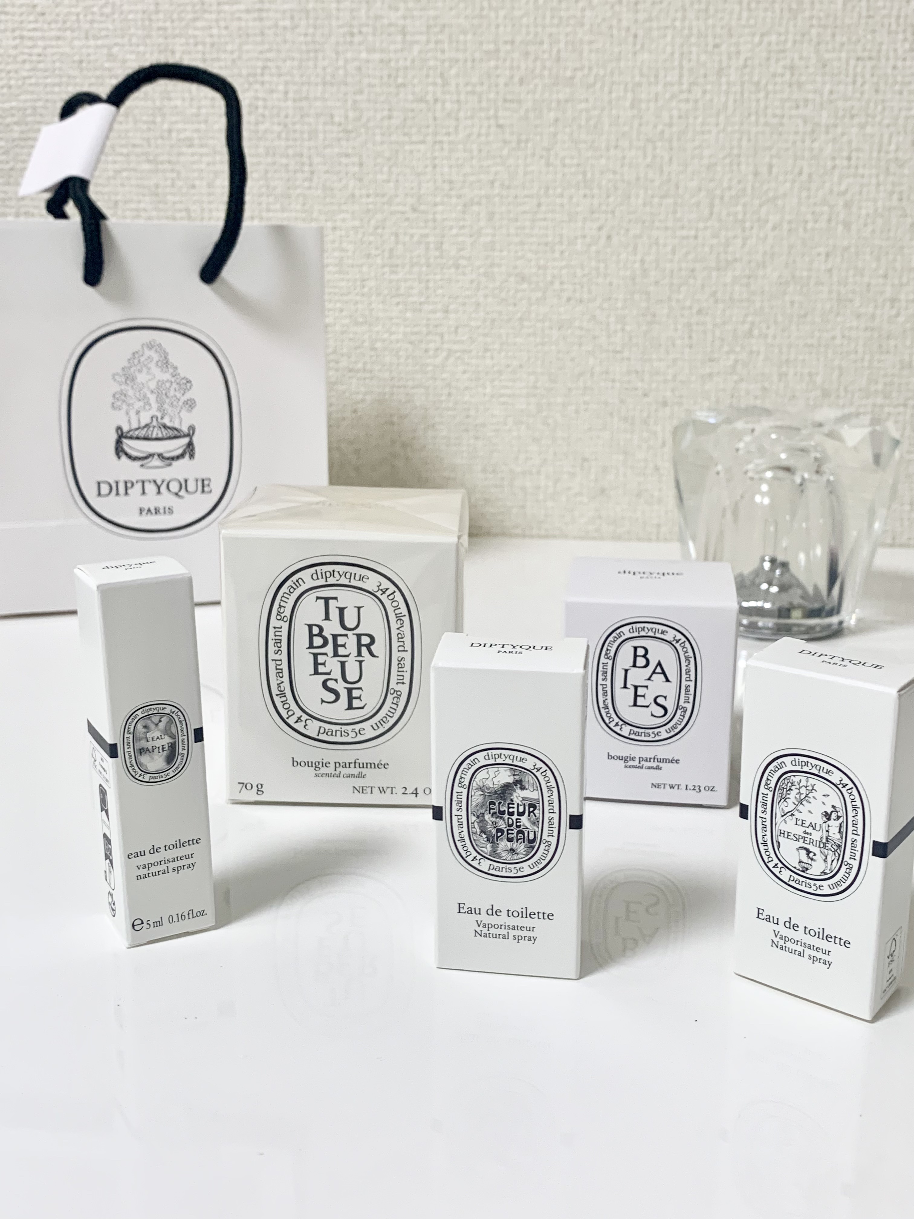 試してみた】オードトワレ ロー デ ゼスペリード diptyqueの