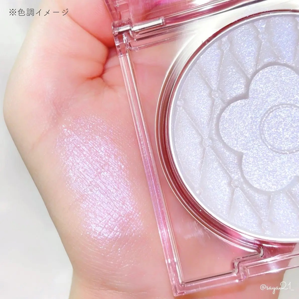 デイジードール パウダー ブラッシュ ブルーム/DAISY DOLL by MARY QUANT/パウダーチークを使ったクチコミ（2枚目）