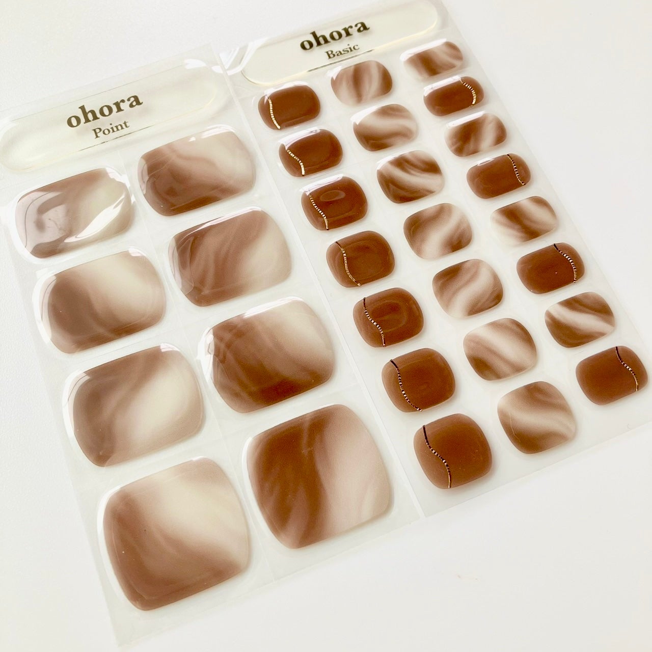 セミキュアジェルネイル(ハンド)/ohora/ネイルシールを使ったクチコミ(5枚目)