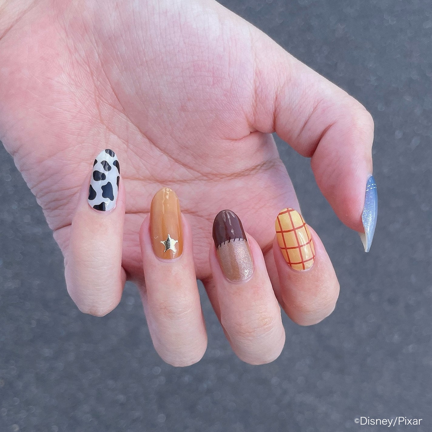 セミキュアジェルネイル(ハンド)/ohora/ネイルシールを使ったクチコミ(8枚目)