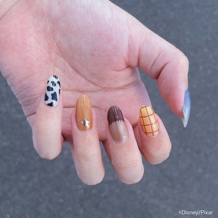 セミキュアジェルネイル(ハンド)/ohora/ネイルシールを使ったクチコミ(8枚目)