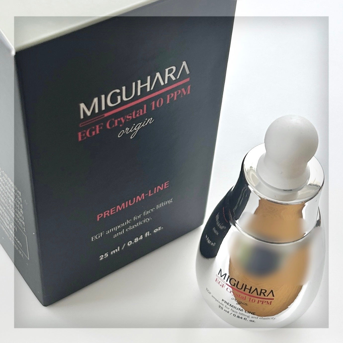 EGF crystal 10ppm Origin/MIGUHARA/美容液を使ったクチコミ(1枚目)