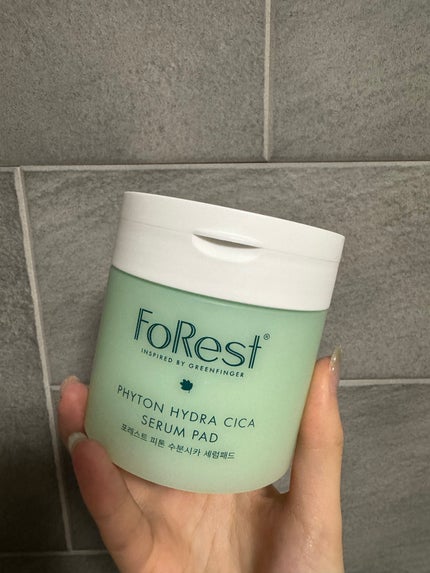 フォレストピトン水分CICAセラムパッド/FoRest by Greenfinger/トナーパッドを使ったクチコミ(1枚目)