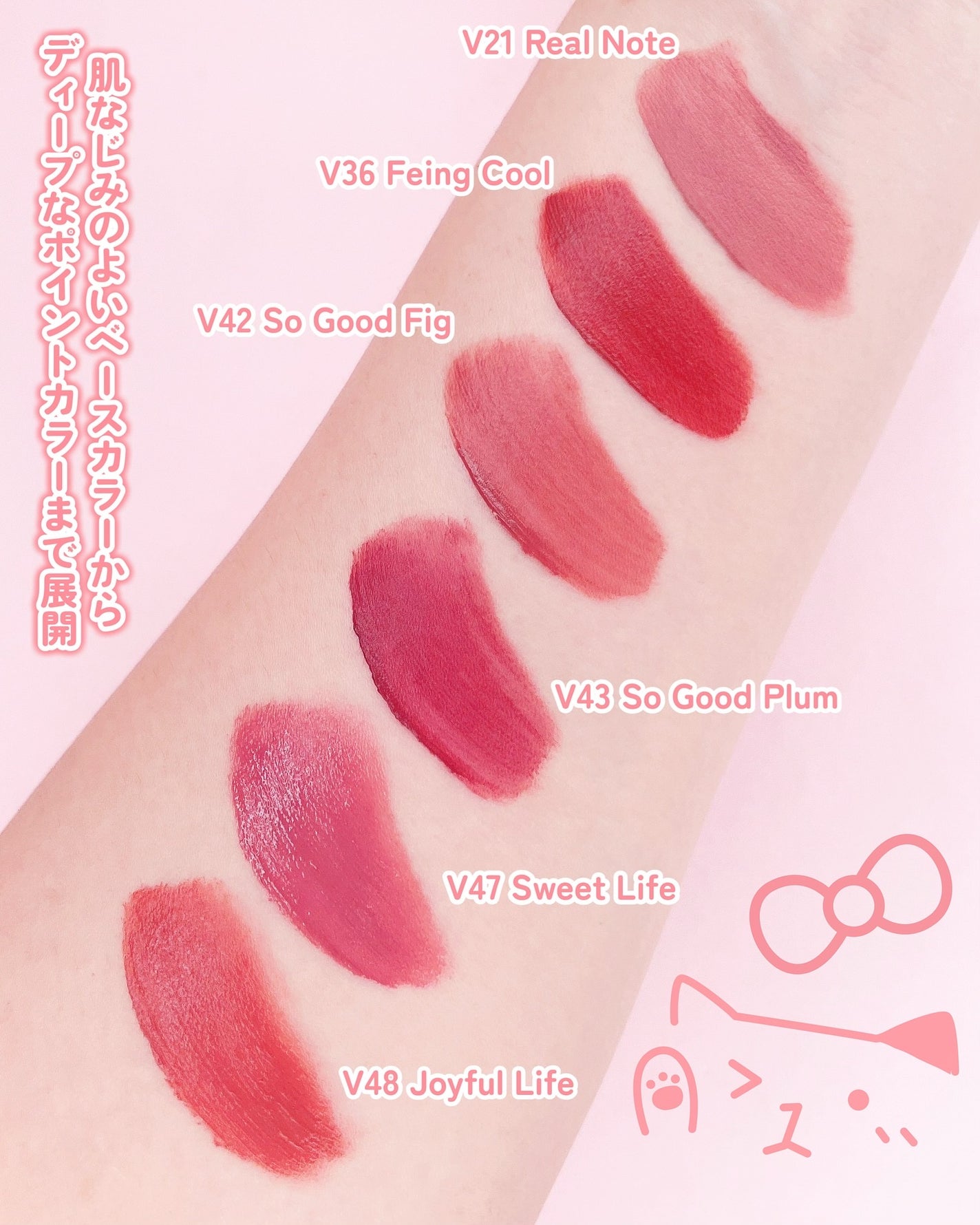 ラストベルベットティント/BBIA/口紅を使ったクチコミ(3枚目)