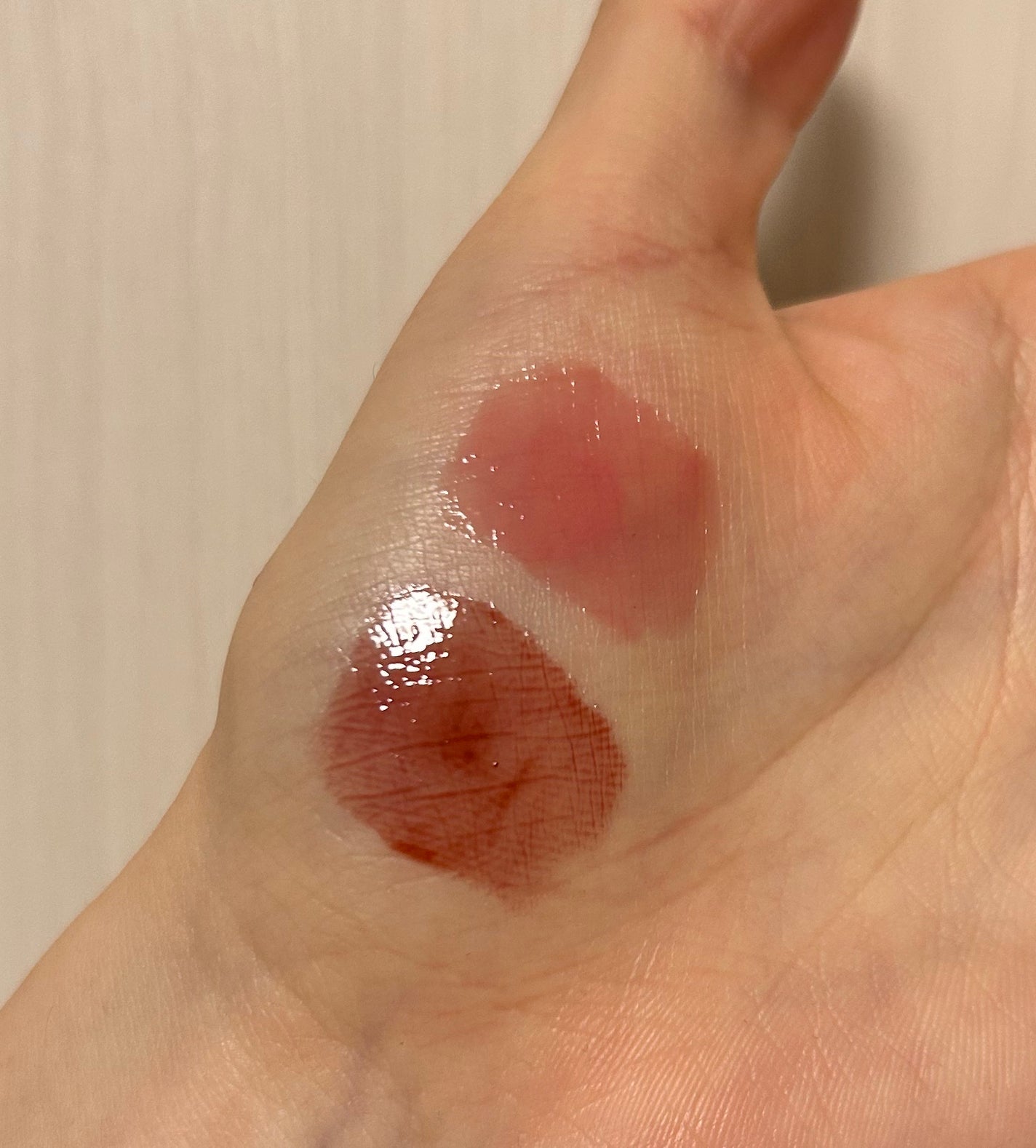 デュー ドロップ ティント/Coralhaze/リップティントを使ったクチコミ(3枚目)