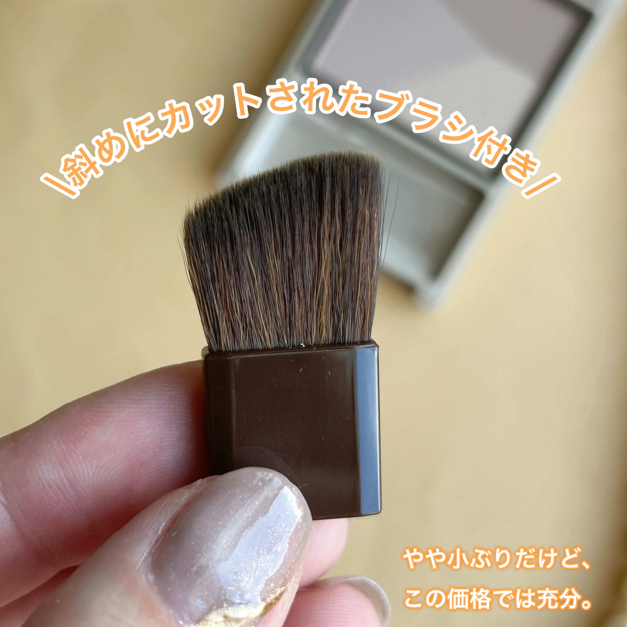 ブレンドカラーシェーディング/CEZANNE/シェーディングを使ったクチコミ（3枚目）