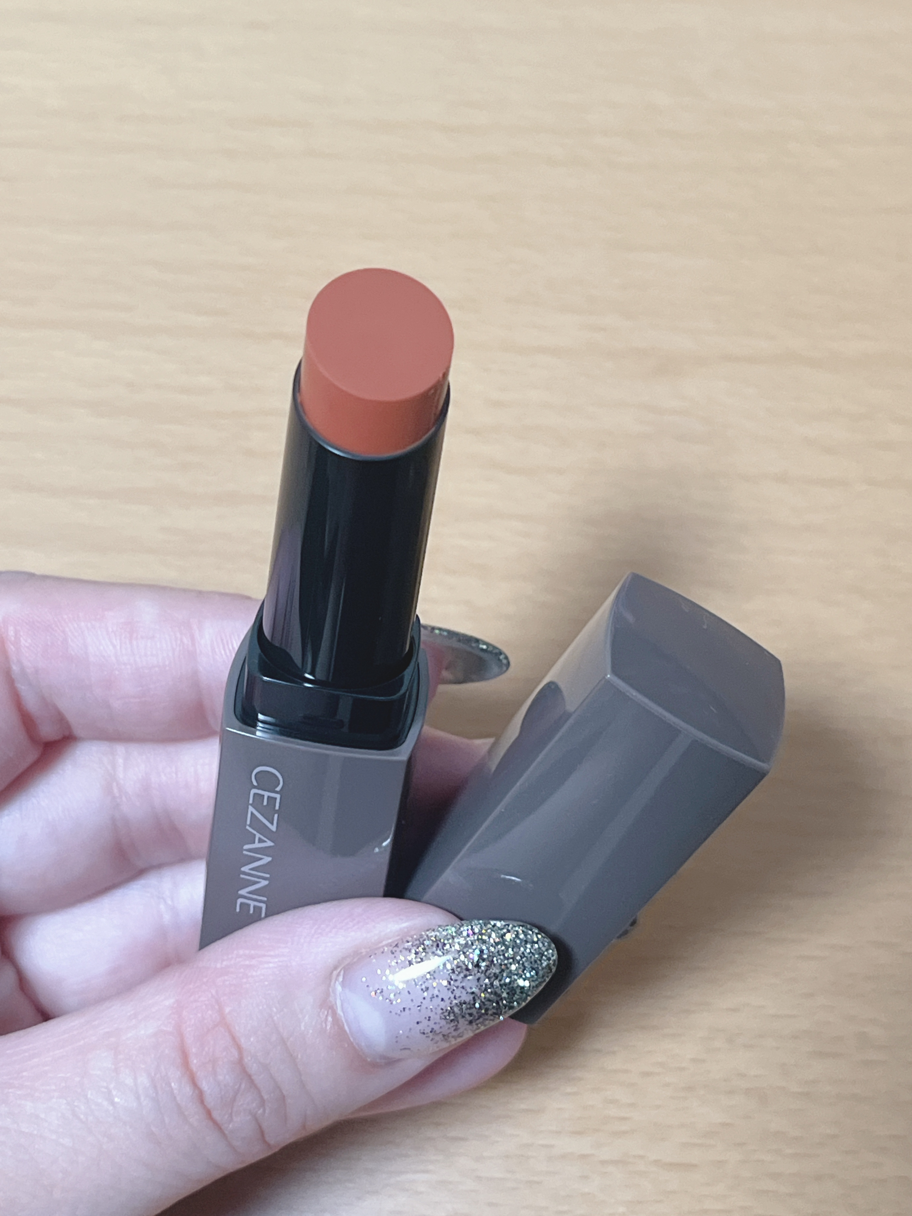 リップカラーシールド/CEZANNE/口紅を使ったクチコミ（2枚目）