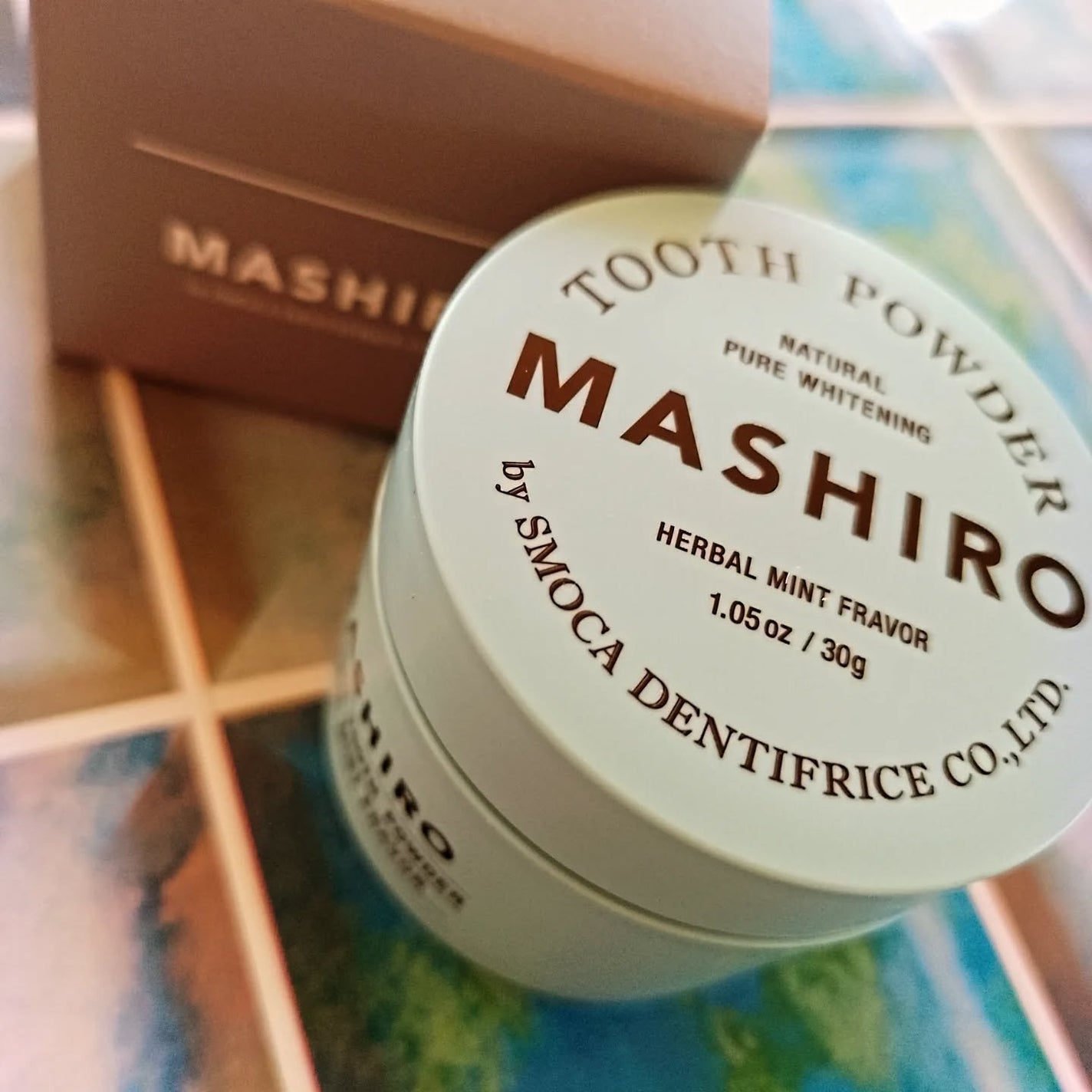 MASHIRO 薬用ホワイトニングパウダー ハーブミント/MASHIRO/歯磨き粉を使ったクチコミ(1枚目)