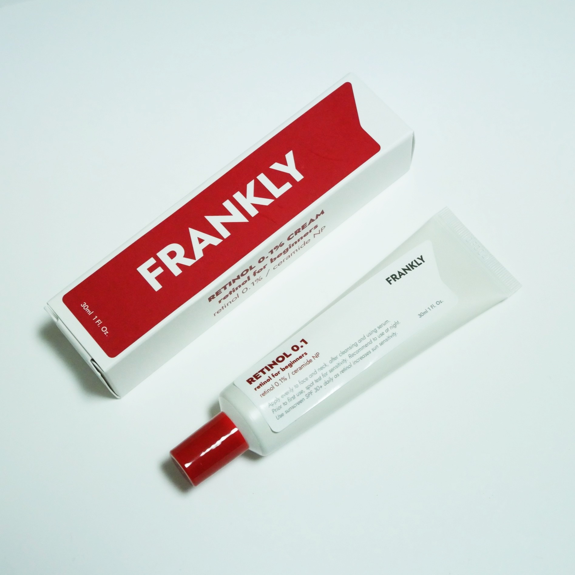 レチノール0.1％クリーム/Frankly/フェイスクリームを使ったクチコミ（1枚目）