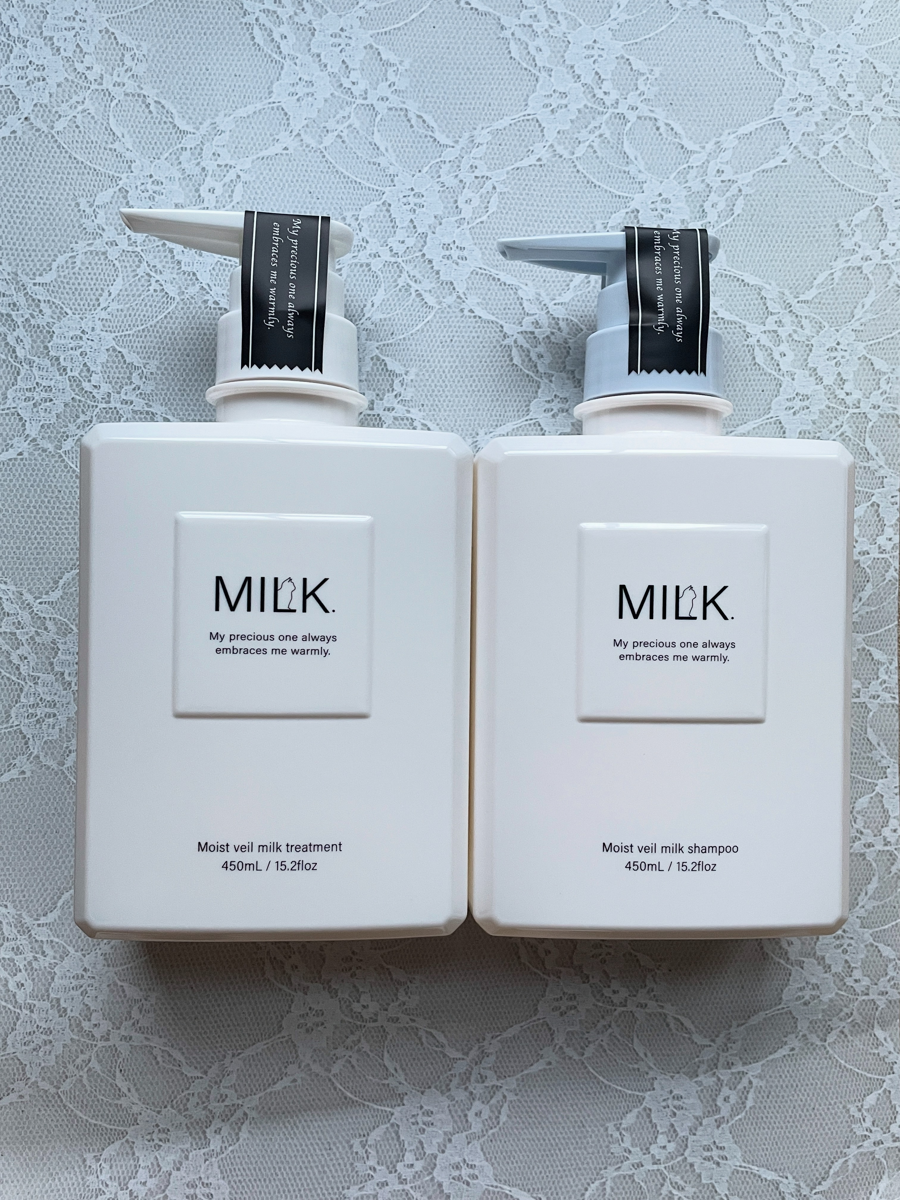 モイストヴェール シャンプー/トリートメント＜無香料＞/MILK./市販シャンプーを使ったクチコミ（1枚目）