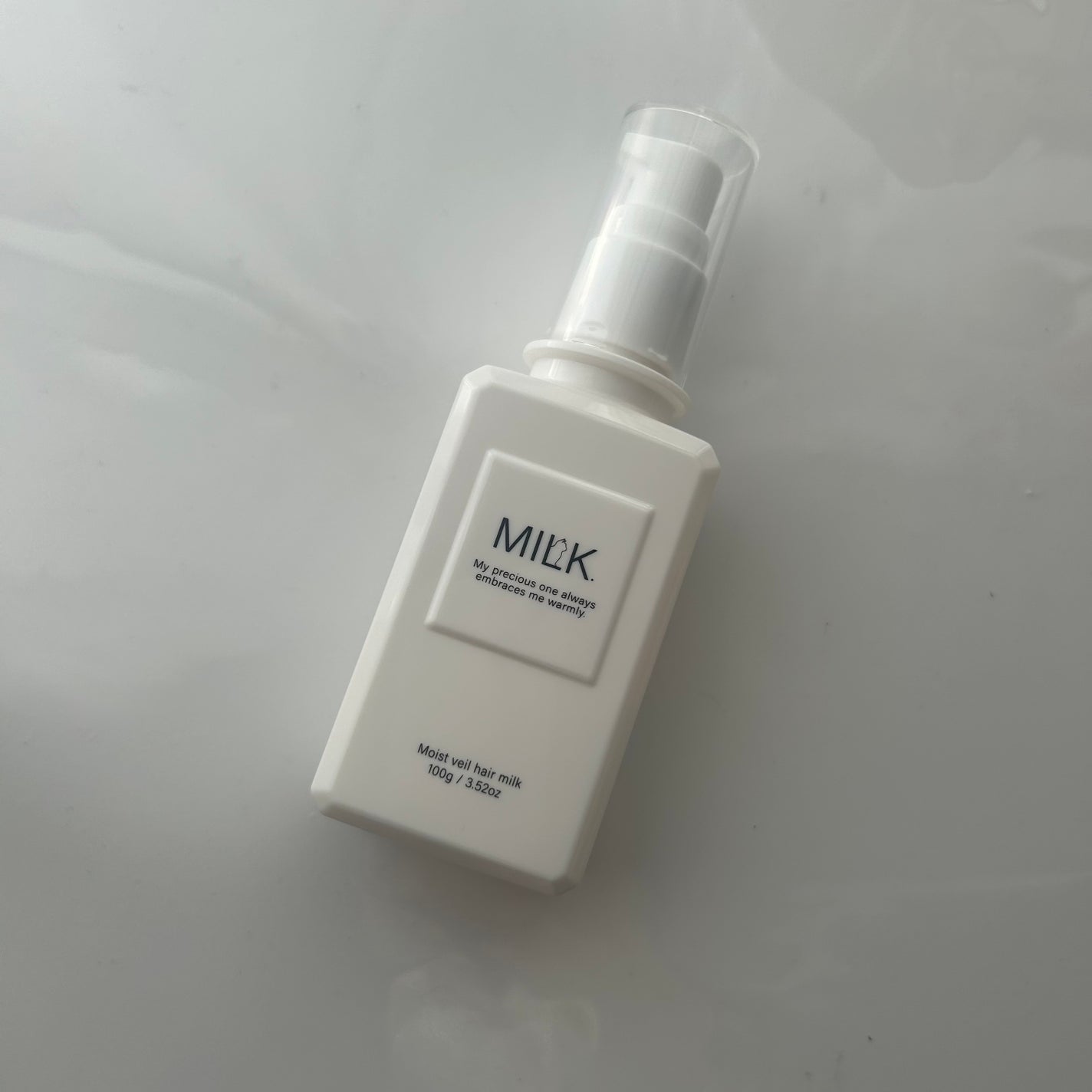モイストヴェール ヘアミルク<無香料>/MILK./ヘアミルクを使ったクチコミ(2枚目)