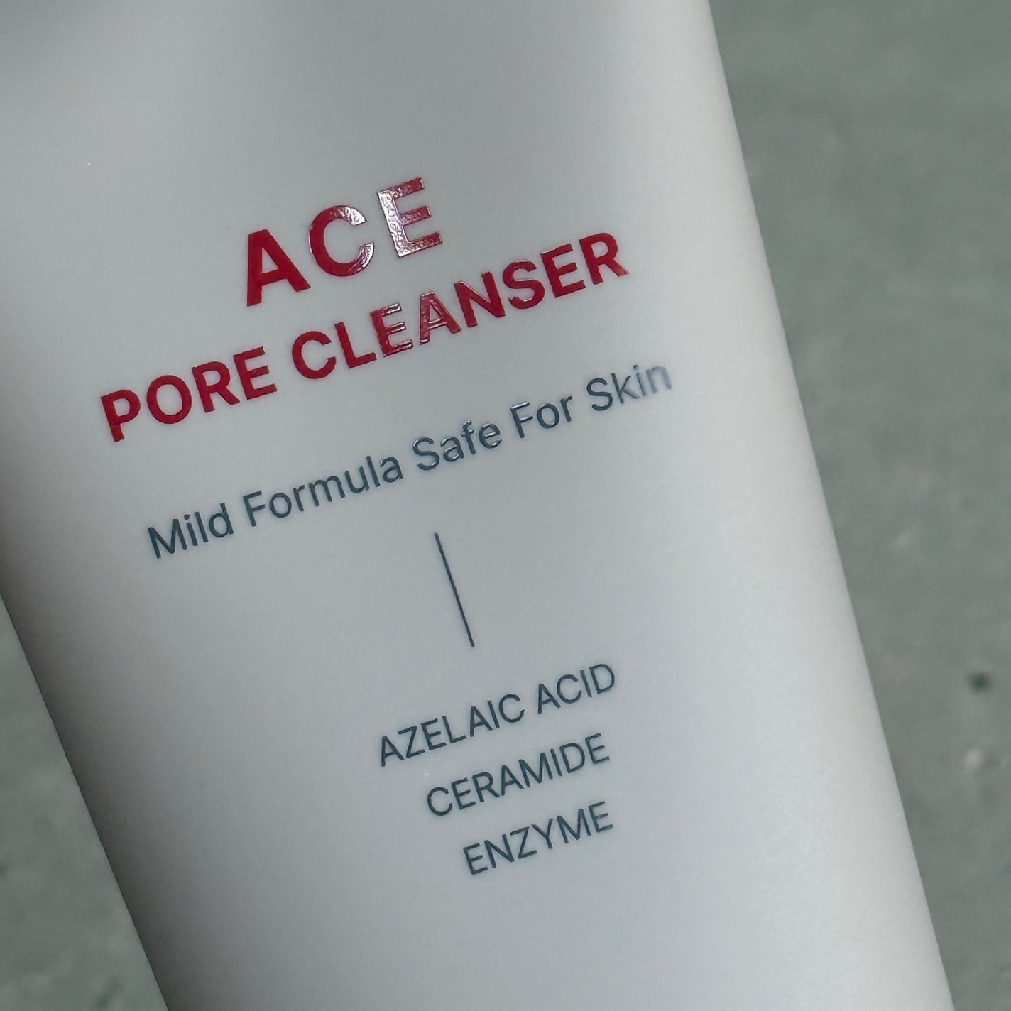 ACE pore cleanser /GREETY/洗顔フォームを使ったクチコミ(2枚目)