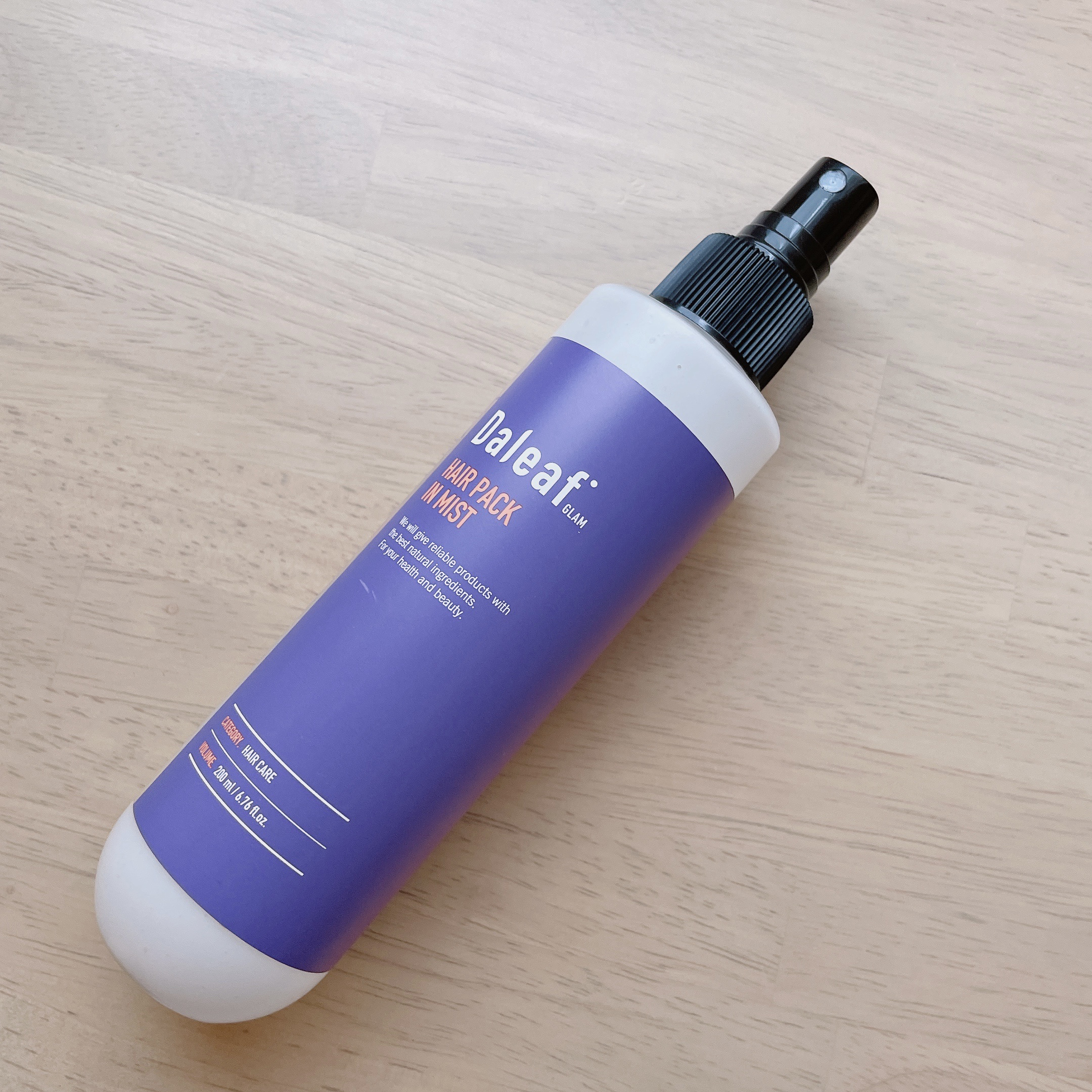 ヘアパック in ミスト/Daleaf/ヘアミルクを使ったクチコミ（1枚目）