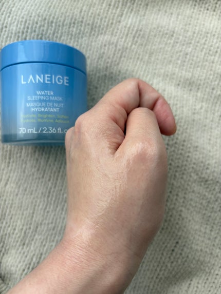 ウォータースリーピングマスク N/LANEIGE/フェイスクリームを使ったクチコミ(3枚目)