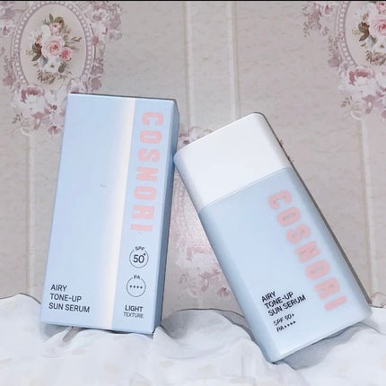 エアリーサンセラム/COSNORI/日焼け止めローションを使ったクチコミ(5枚目)