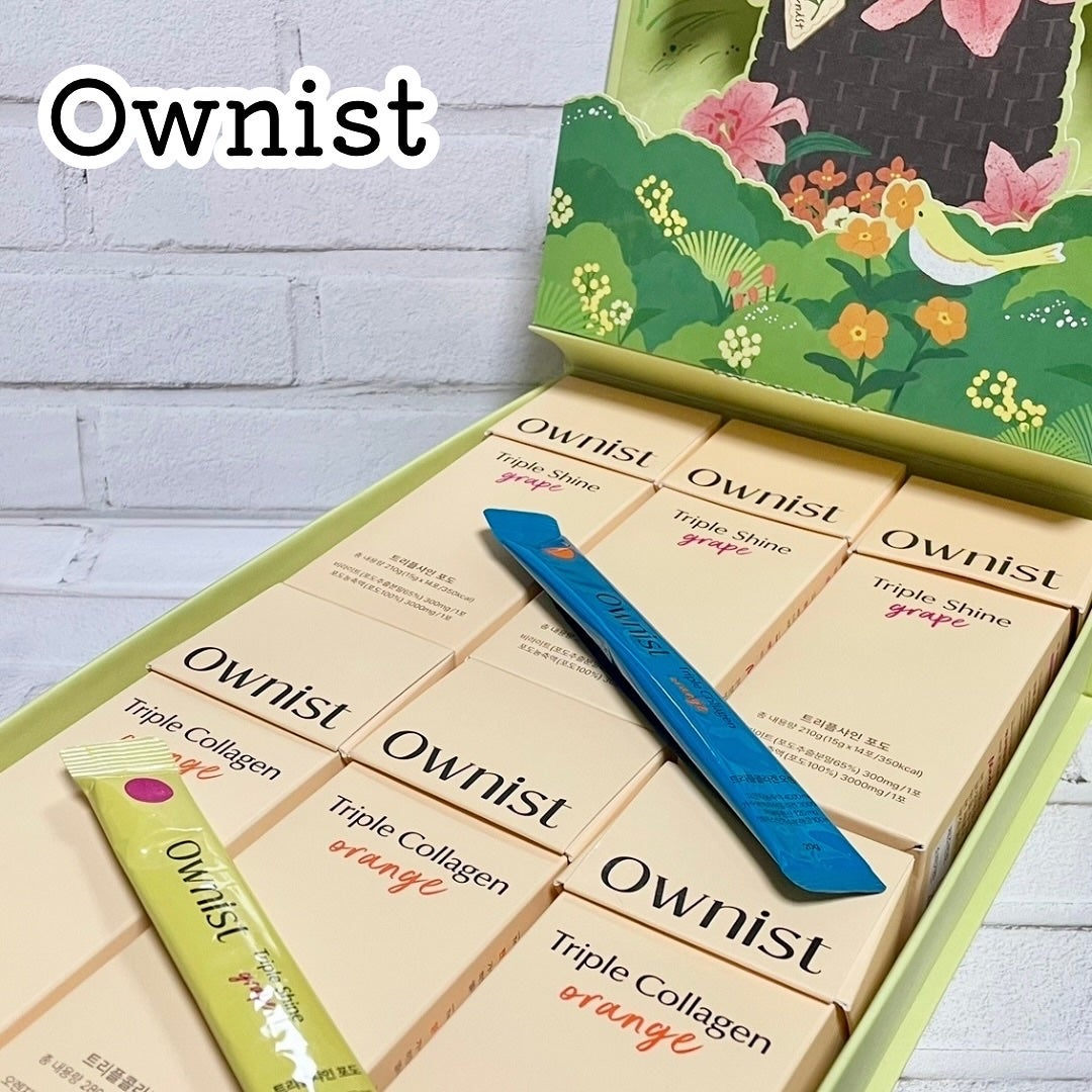 トリプルコラーゲン オレンジ/Ownist/美容サプリメントを使ったクチコミ(1枚目)