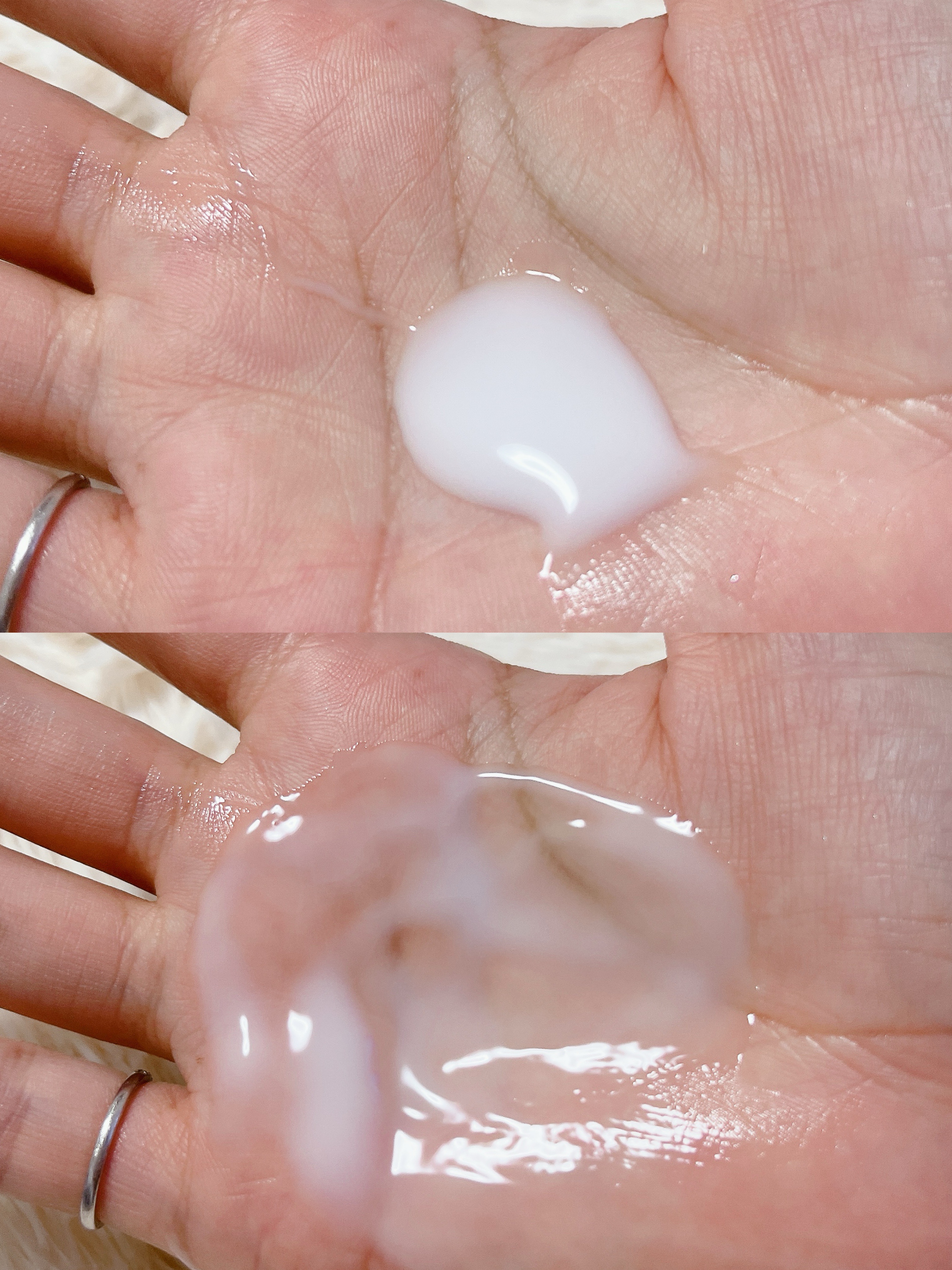 【医薬部外品】ニベア ルーセントビューティ シルクブライトニング ブライトニング美容液ボディミルク/ニベア/ボディミルクを使ったクチコミ（3枚目）