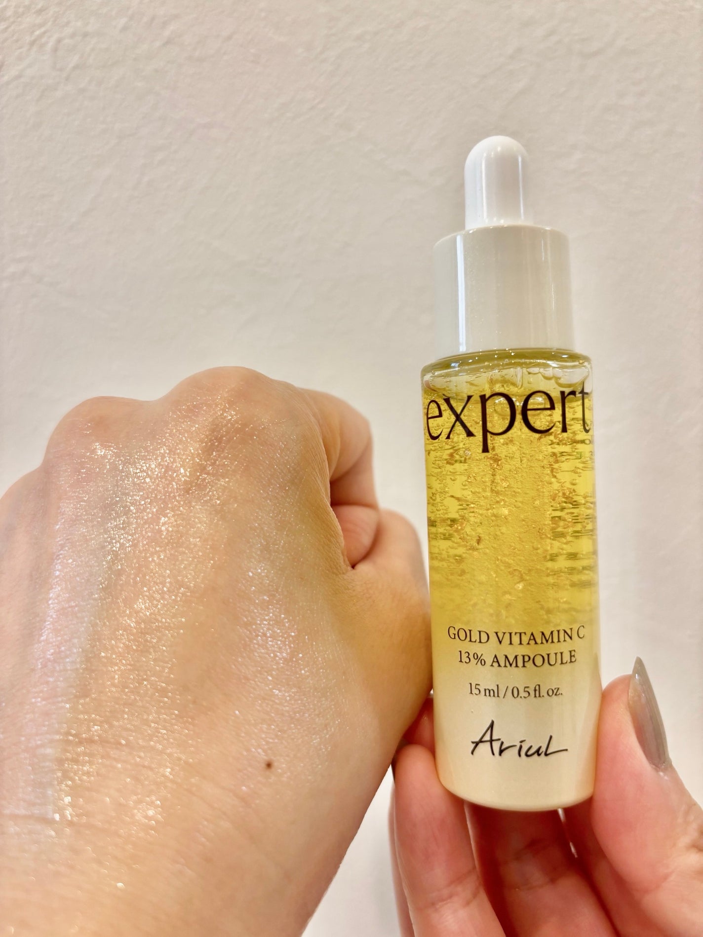 ゴールドビタミンC13%アンプル/Ariul/美容液を使ったクチコミ(4枚目)
