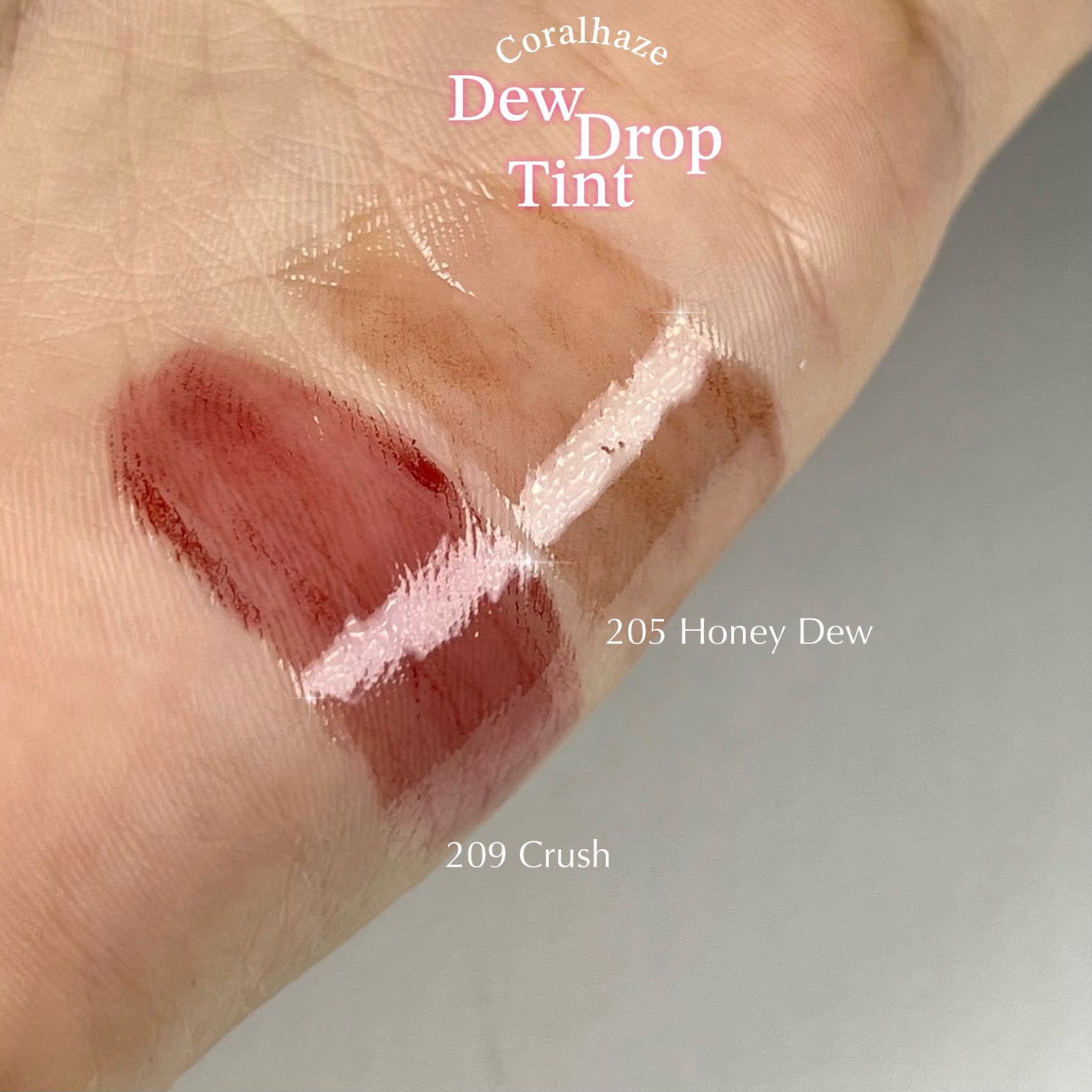 デュー ドロップ ティント/Coralhaze/リップティントを使ったクチコミ(3枚目)
