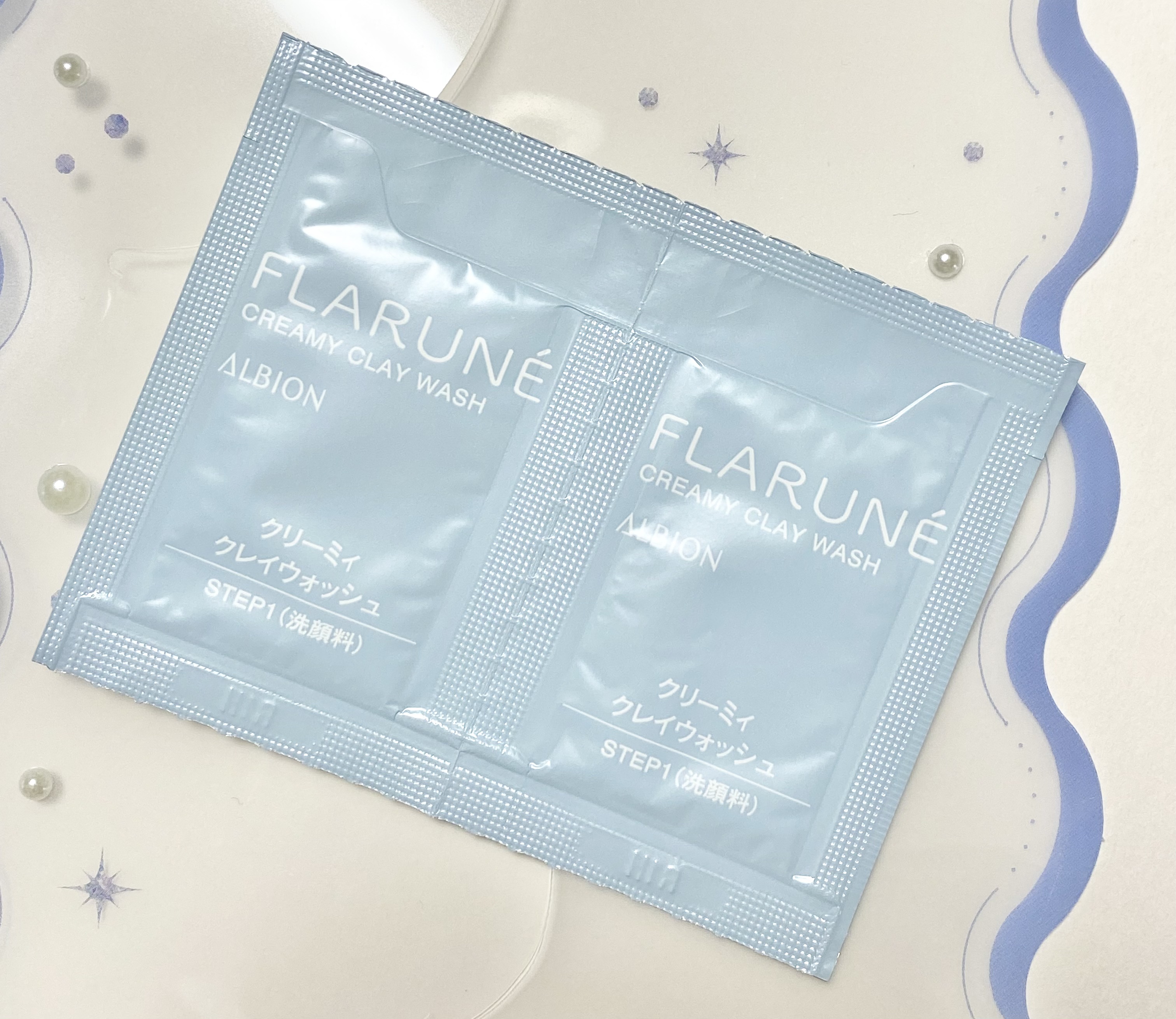 ALBION フラルネ クリーミィ クレイウォッシュのクチコミ「ALBION
フラルネ クリーミィ クレイウォッシュ

毛穴もキメもすっきりクリア。
濃密泡の.....」（1枚目）