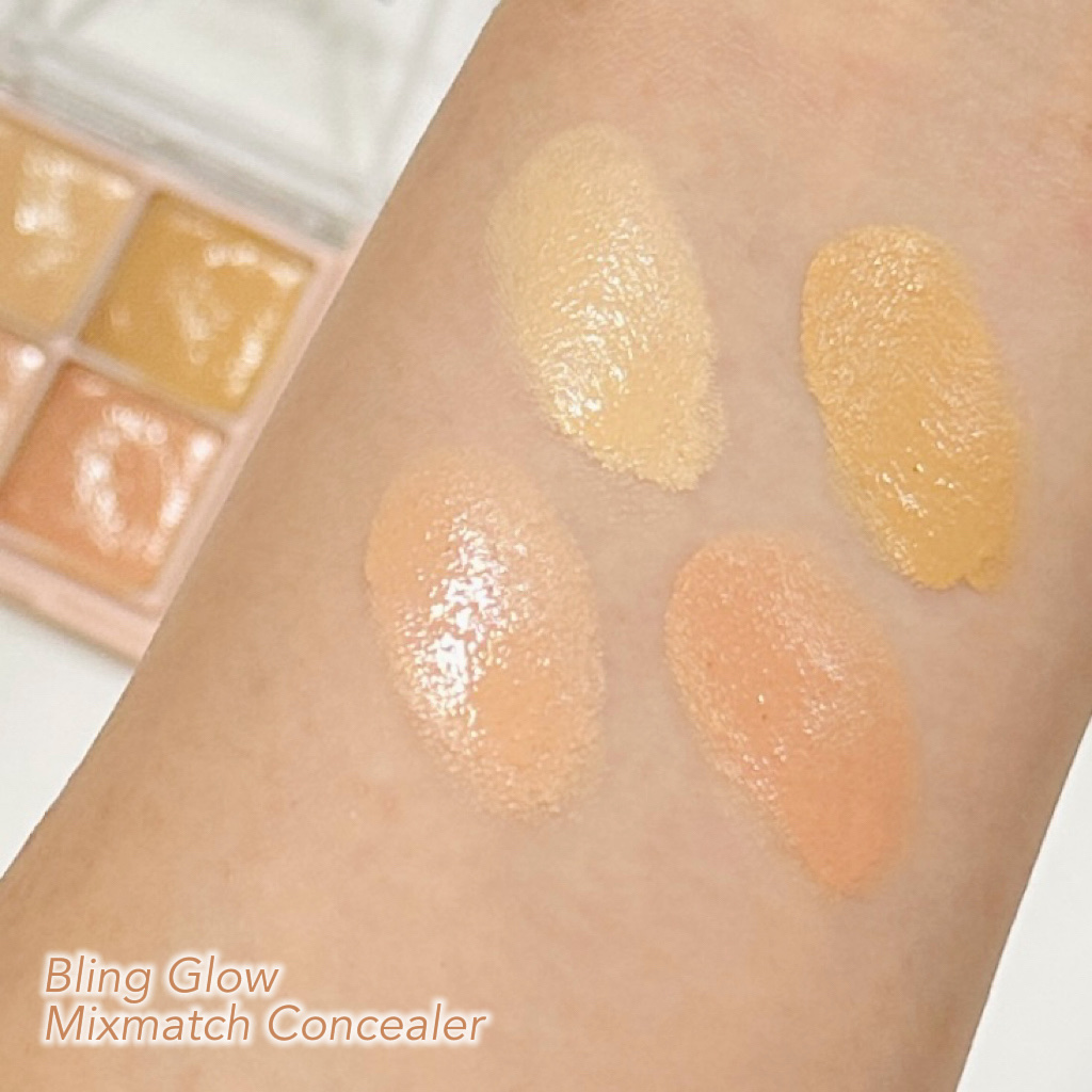 ミックスマッチコンシーラー/BLING GLOW/パレットコンシーラーを使ったクチコミ（2枚目）
