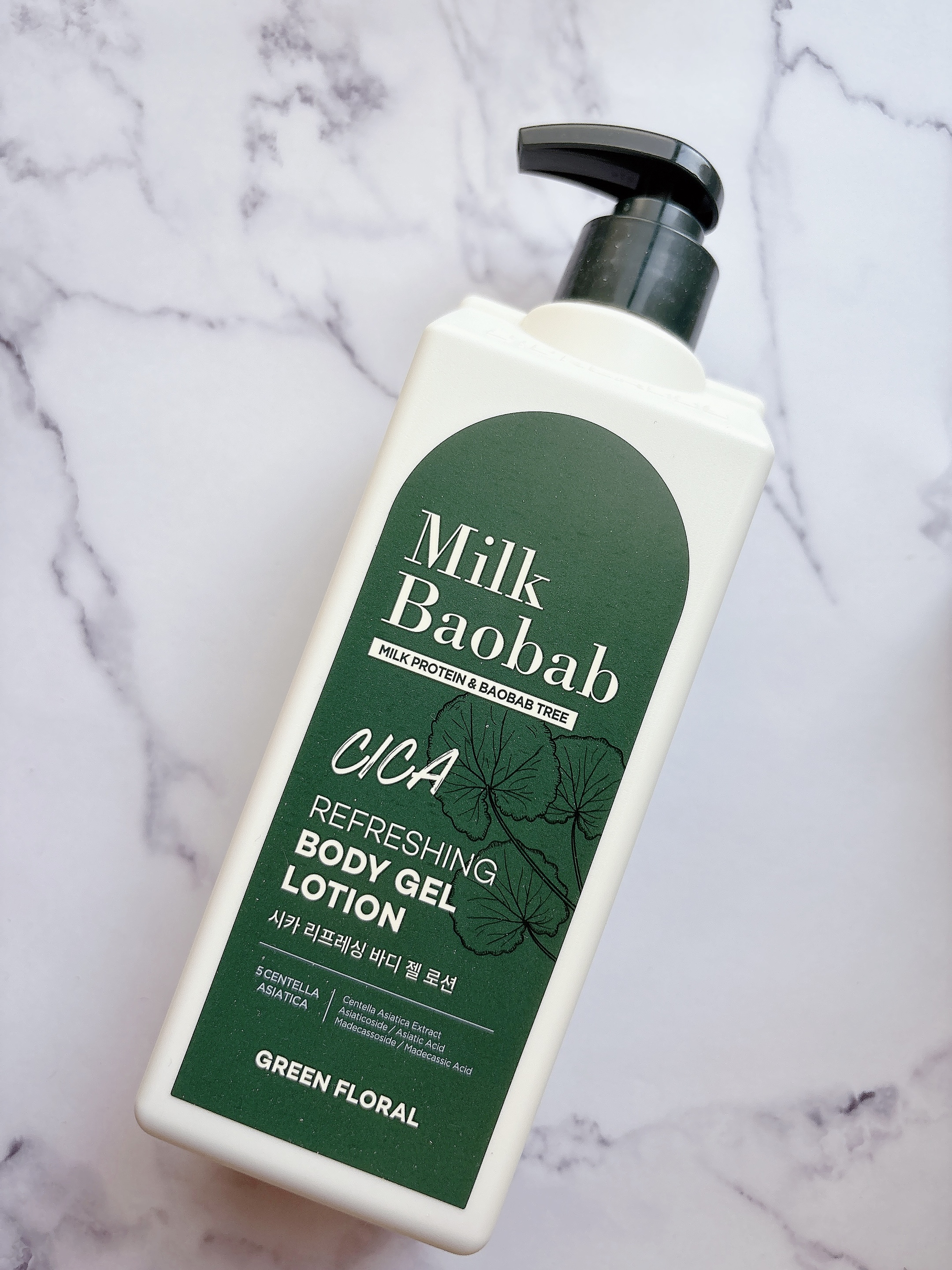 シカ リフレッシング ボディ ジェル ローション/ミルクバオバブ/ボディローションを使ったクチコミ（1枚目）